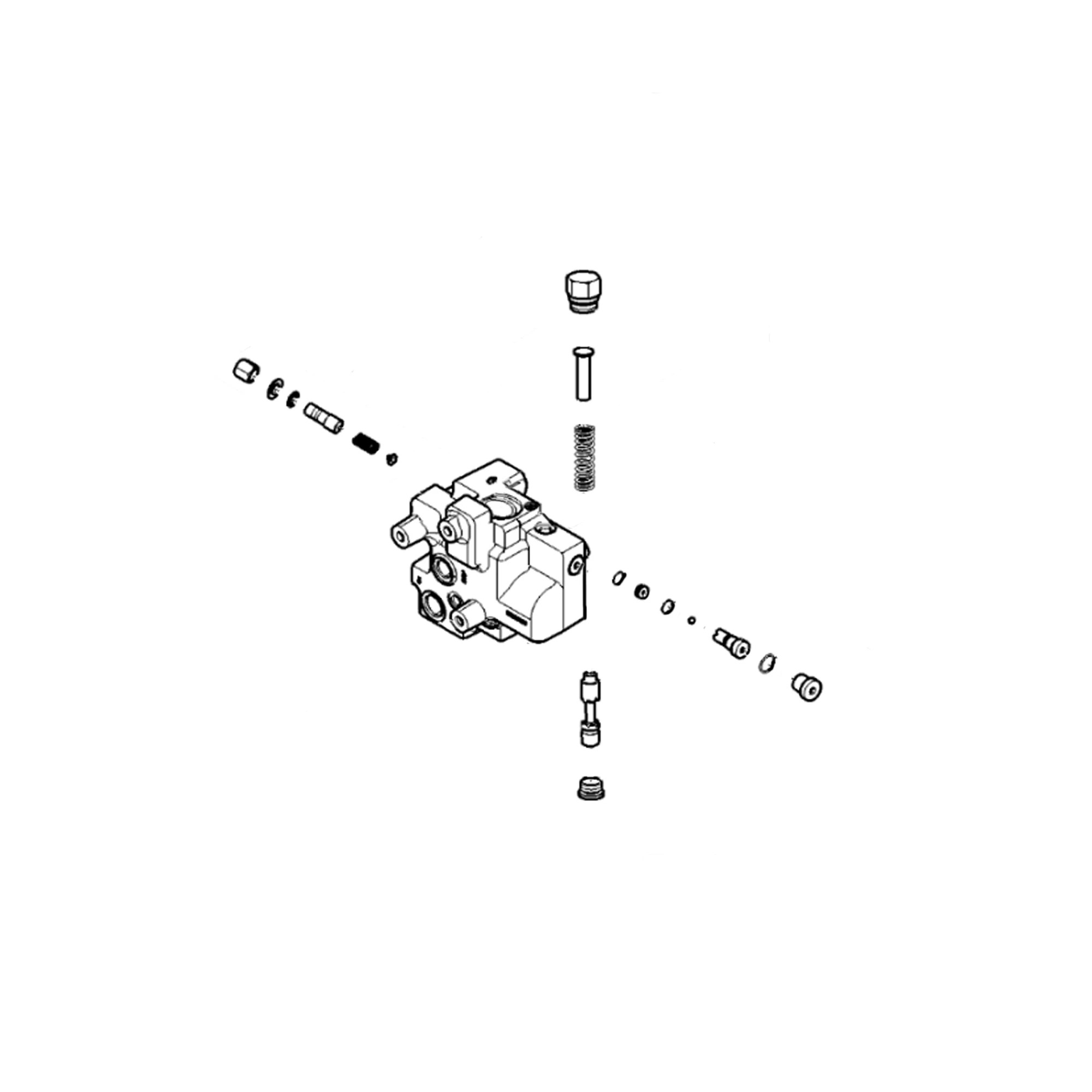 John Deere Deluxe Priority Valve - RE574544