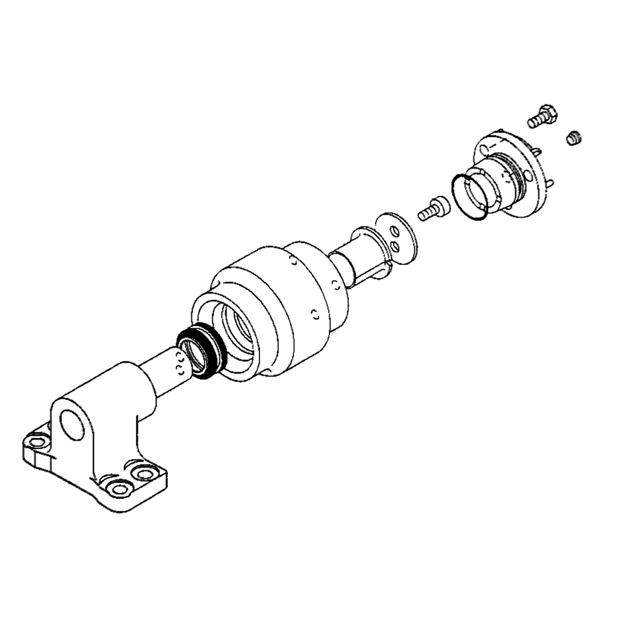 John Deere Upper Track Carrier Roller - FF102433