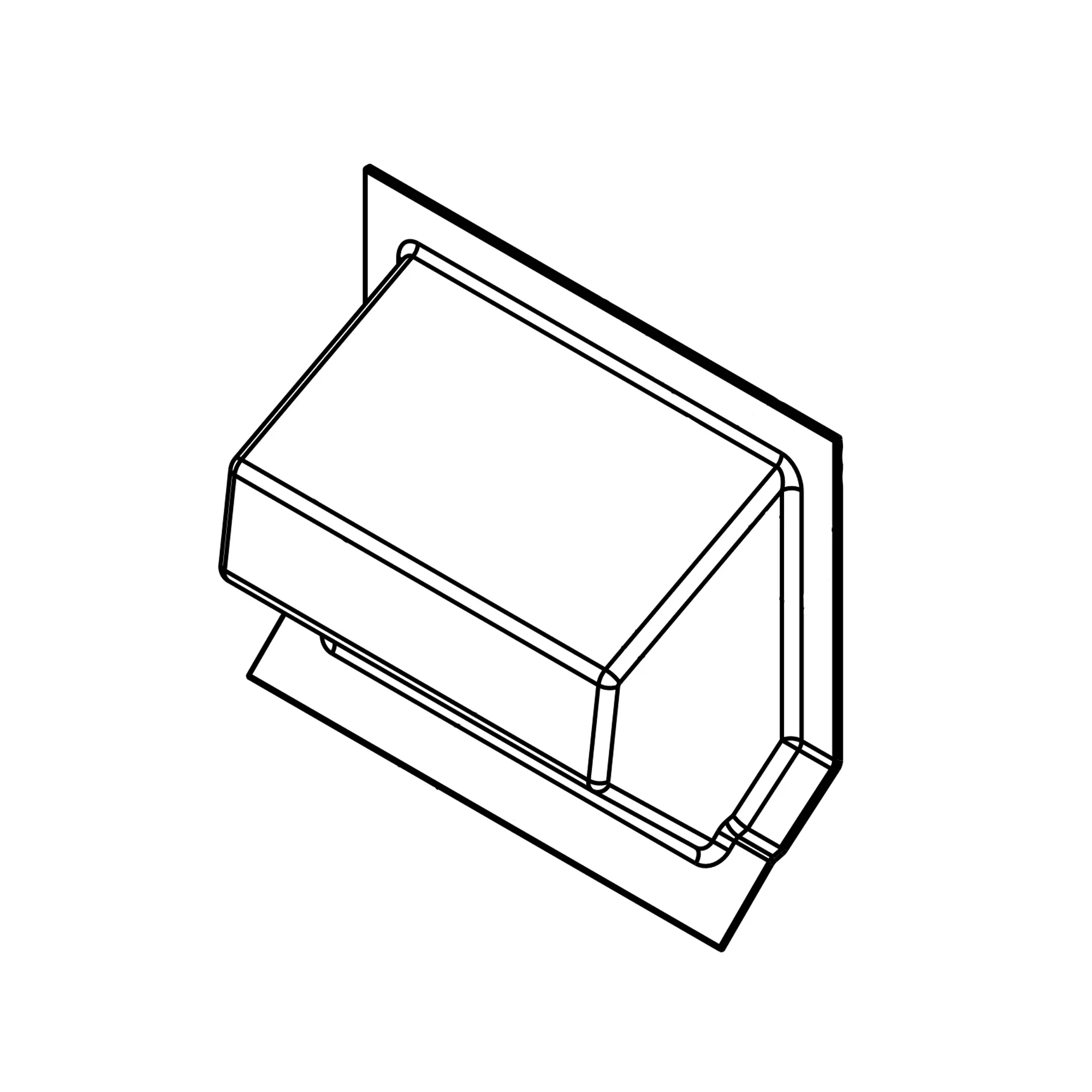 John Deere Internal Radio Support - HXE42622