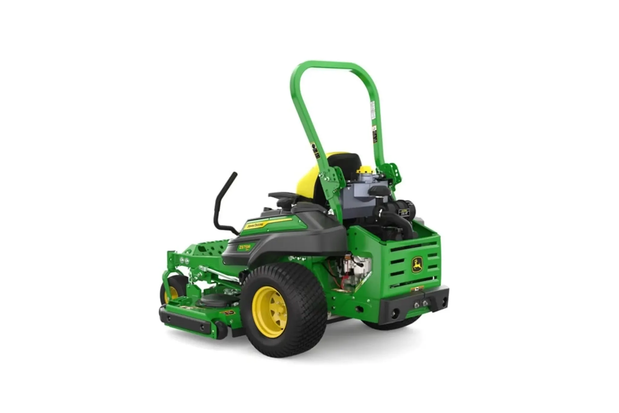 Rear left-facing view of Z975M EFI ZTrak Zero-Turn Mower