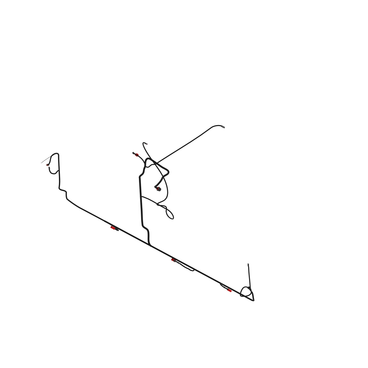 John Deere CCS™ Cradle Wiring Harness - AA76774