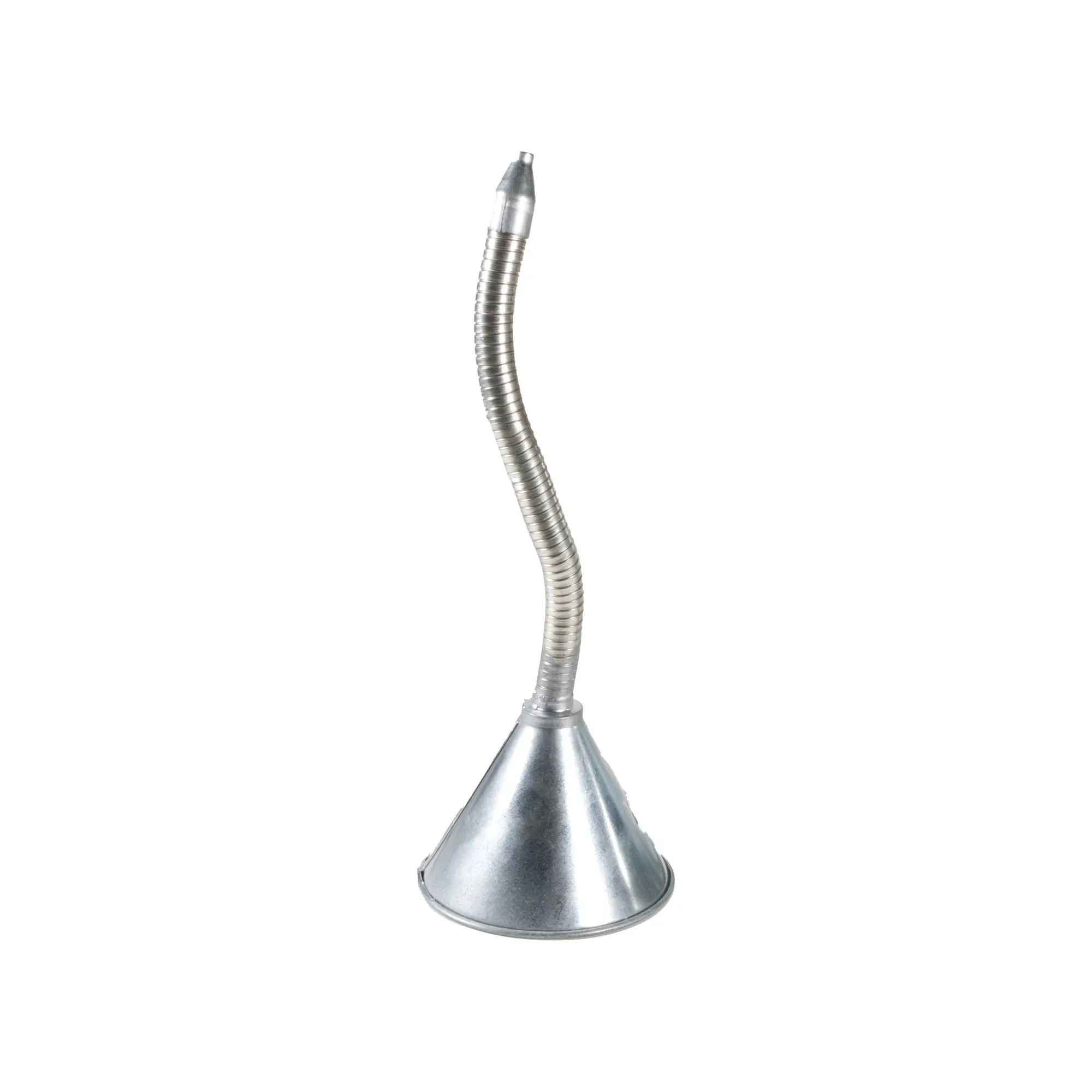 FUNNEL, 1 QT. METAL W/FLEX. SPOUT