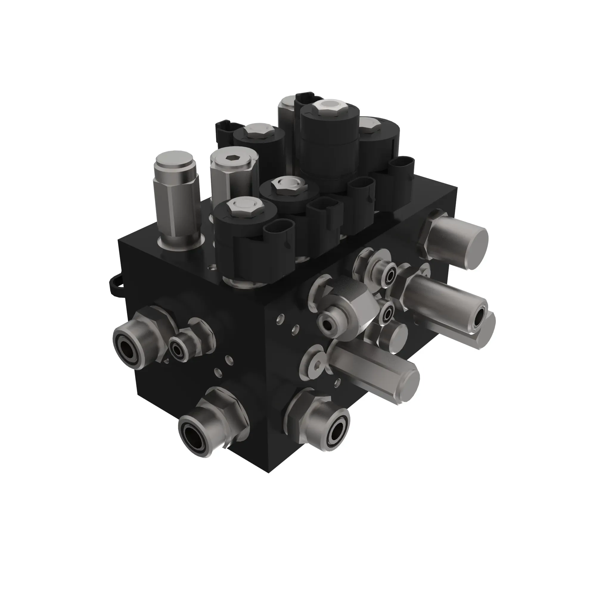 John Deere Steering and Reel Valve Stack - AXE75769