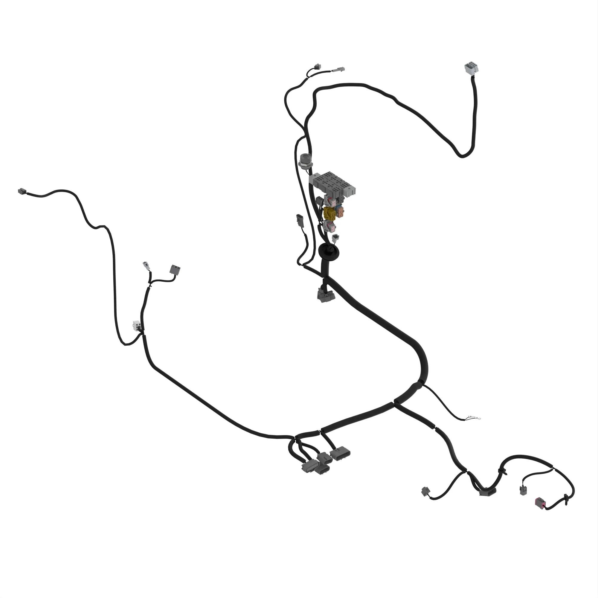CAB WIRING HARNESS, PTE, REAR, WET
