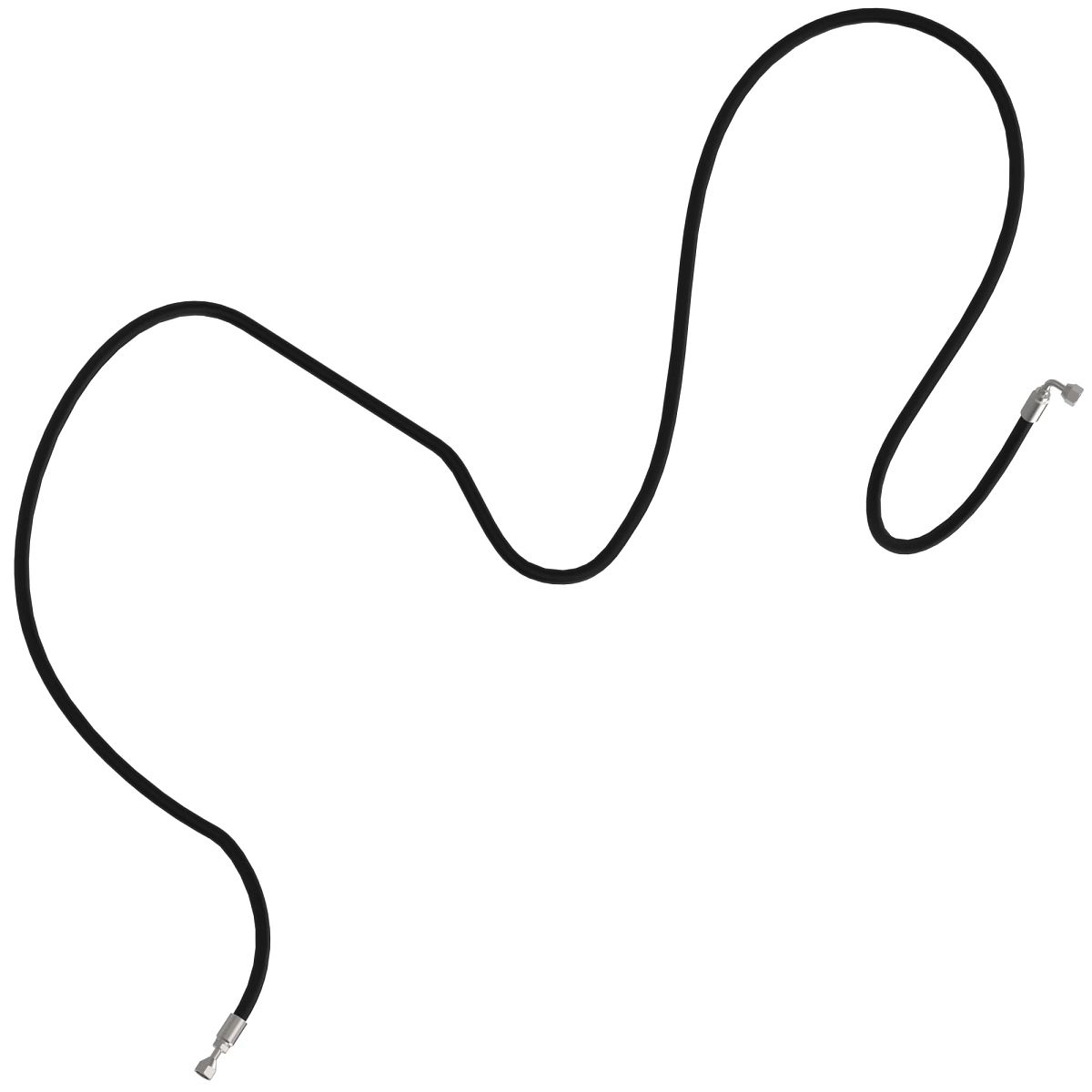 John Deere Lift Cylinder Pressure Hydraulic Hose - AXE35522