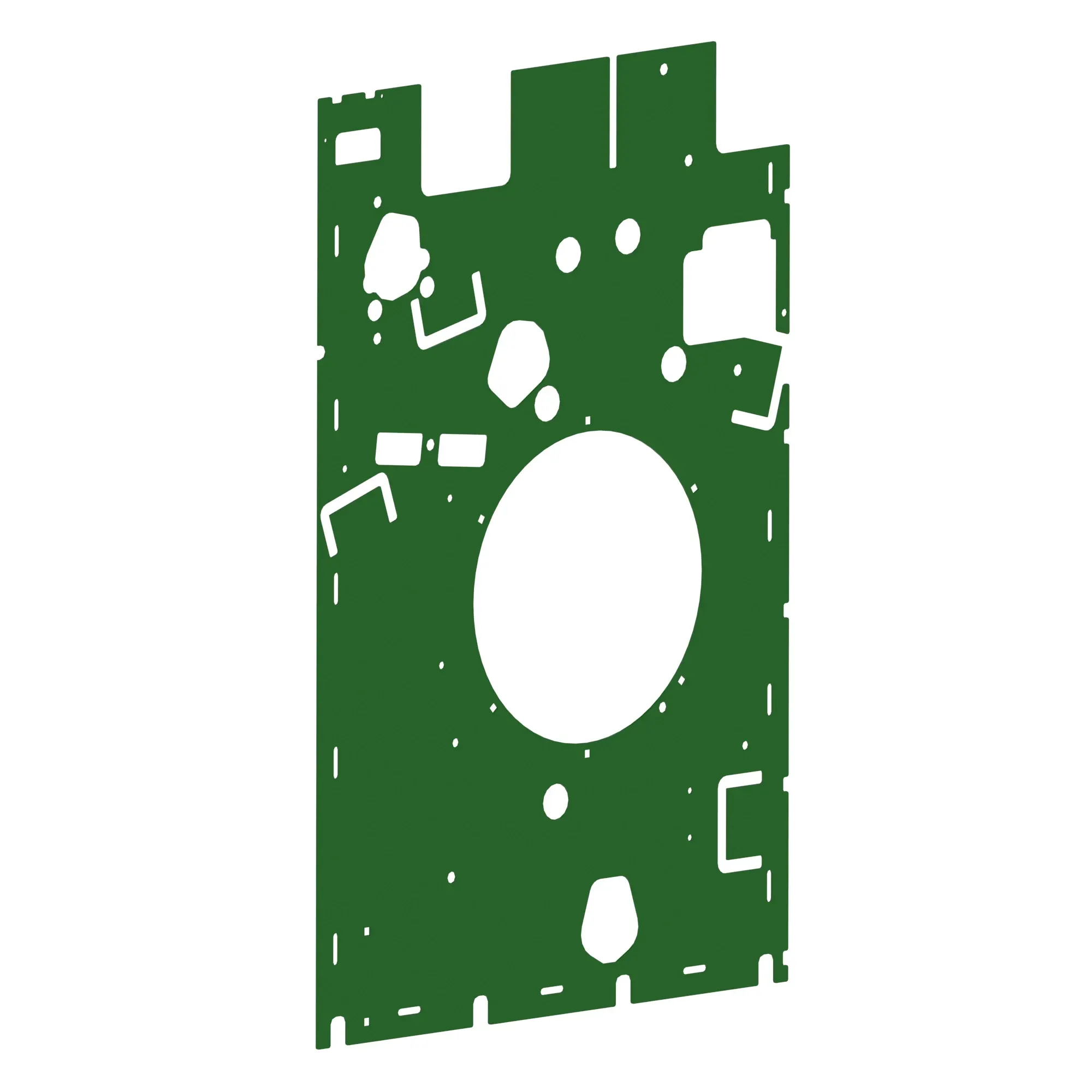 John Deere Rear Seperator Support Sheet - HXE152787