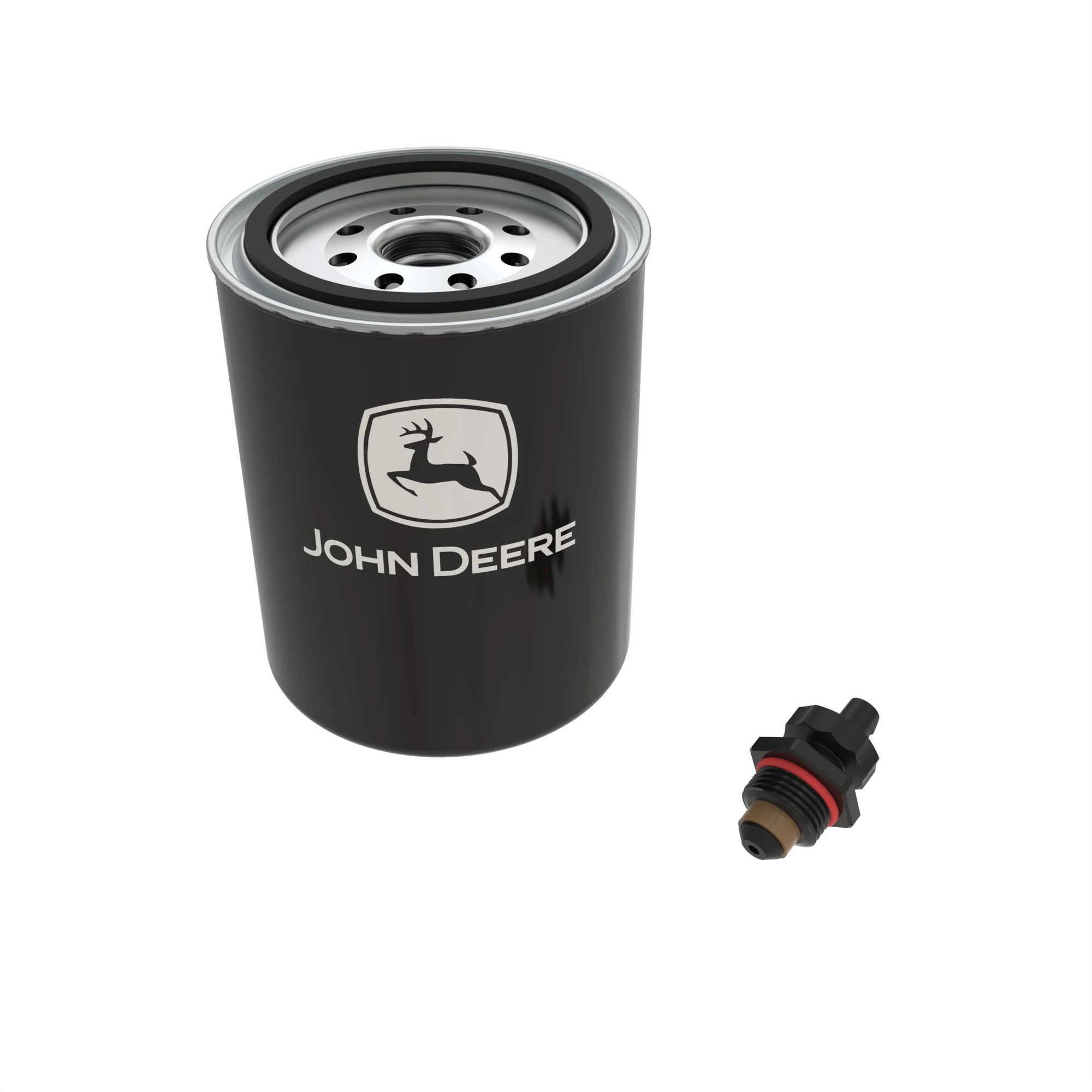 John Deere Final Fuel Filter with Packing and Drain Valve - RE523236