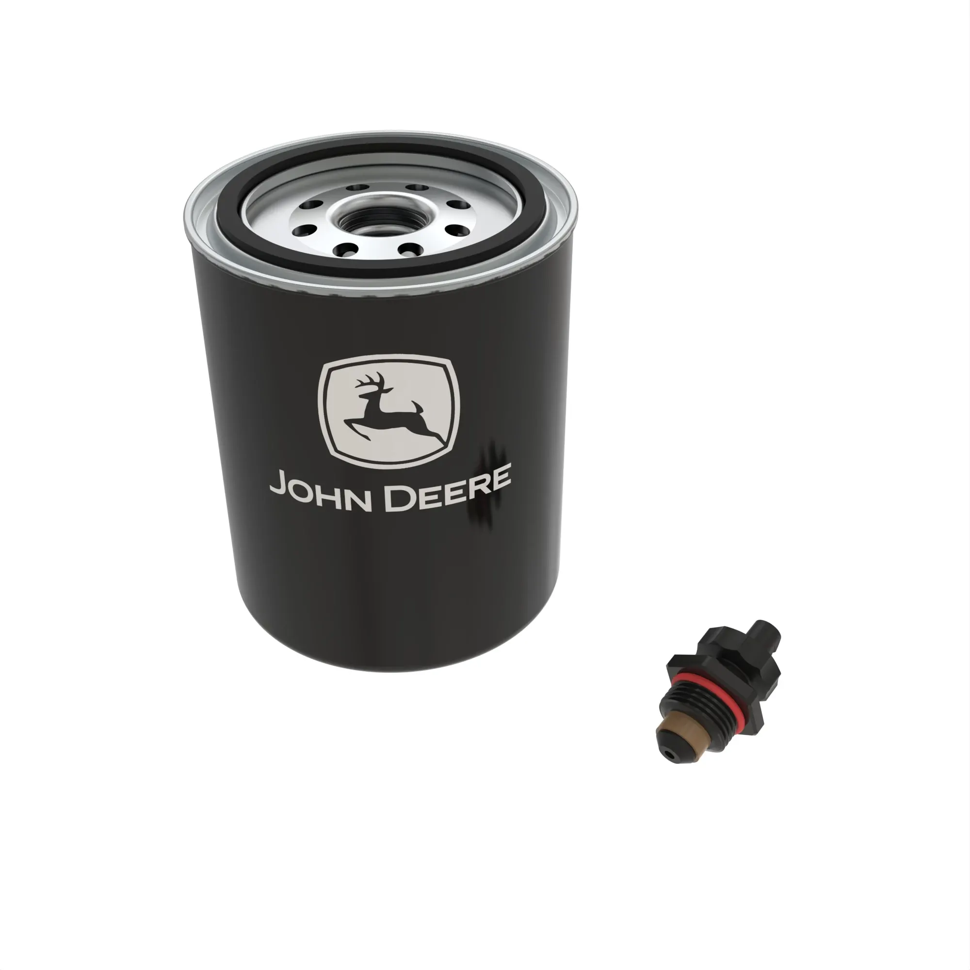 John Deere Final Fuel Filter with Packing and Drain Valve - RE523236