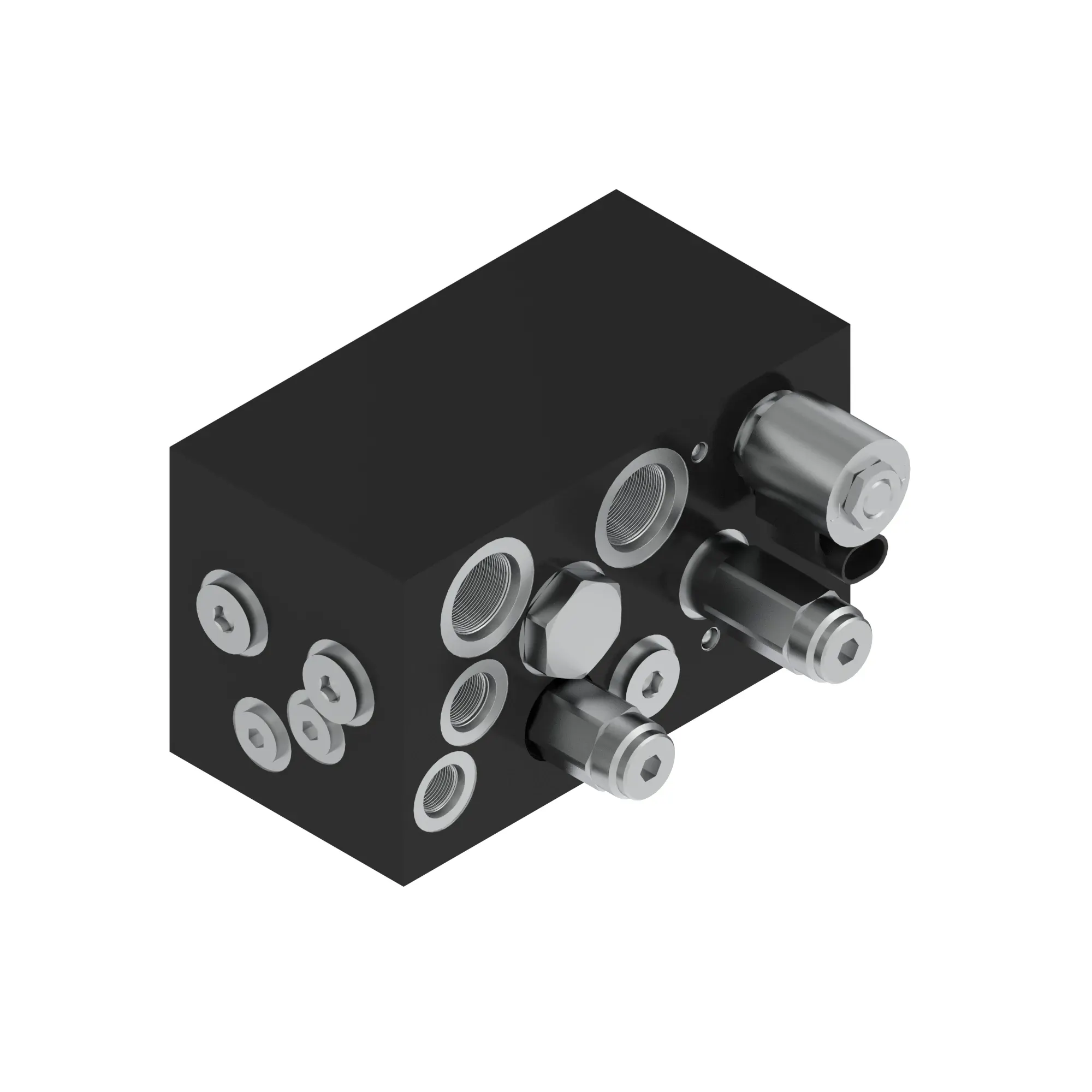 John Deere Main Hydraulic Manifold Valve - AT455750