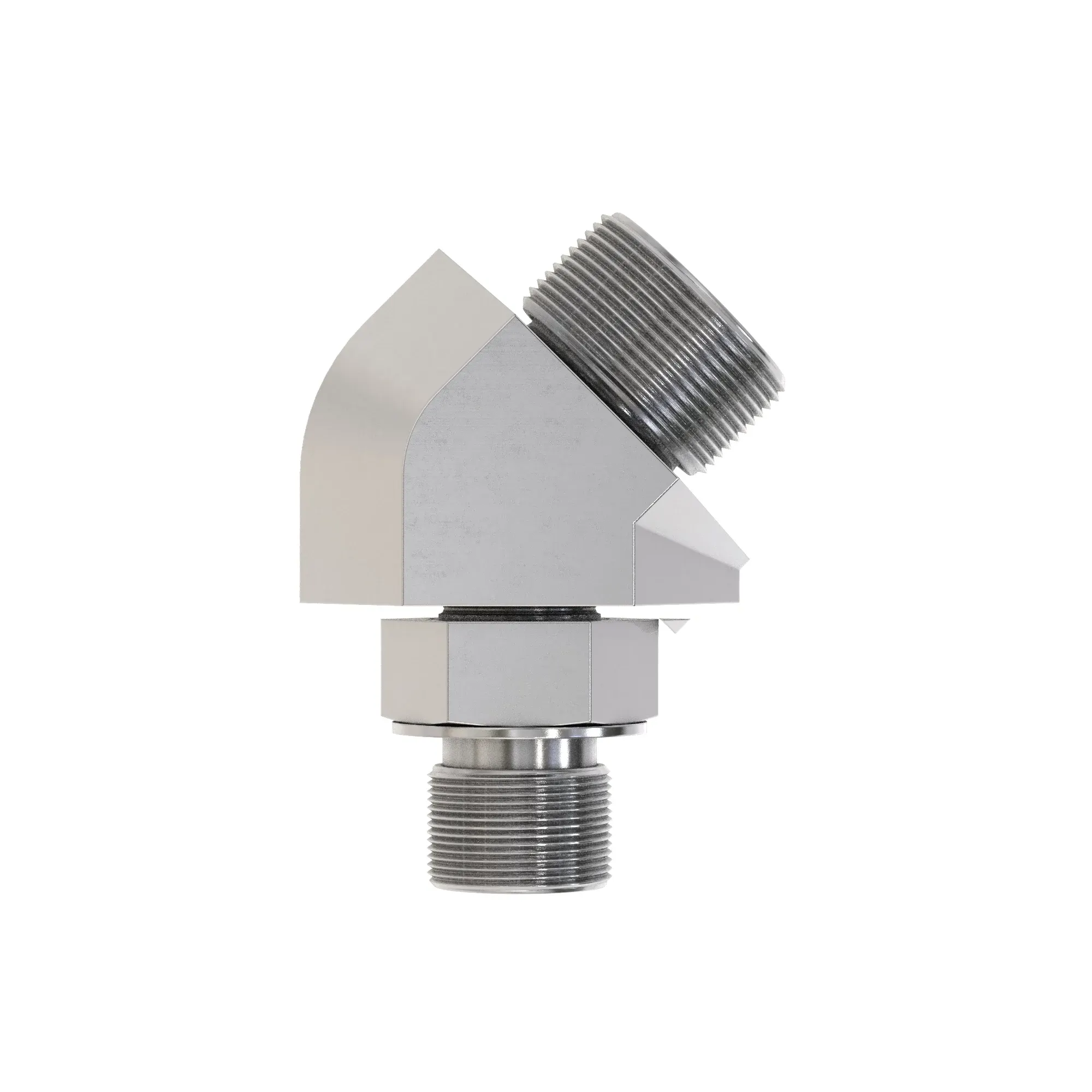 45 DEG STRAIGHT THREAD,O-RING FSF