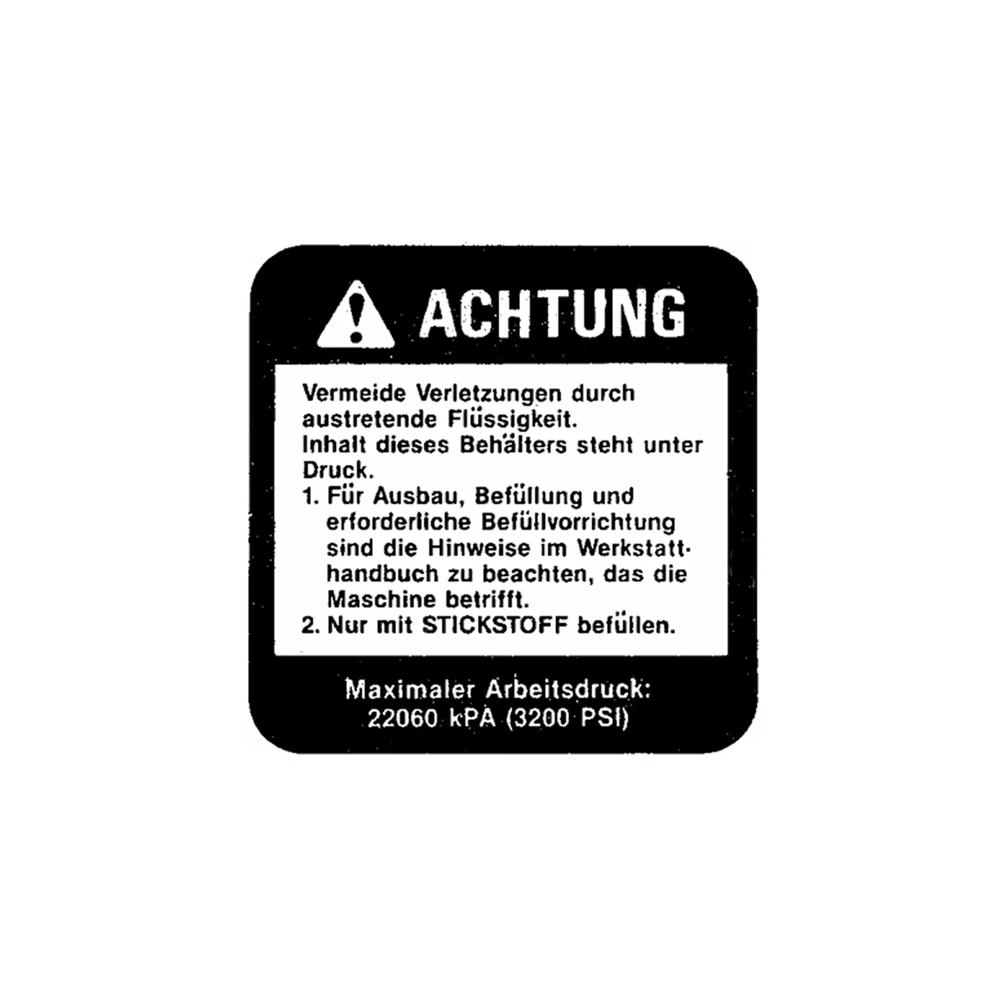 John Deere Safety Sign - T81381