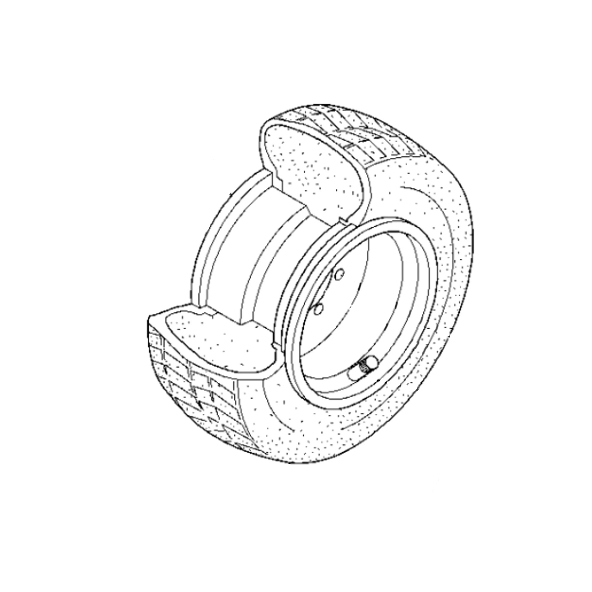 TIRE, 26X12.00-12 8PR