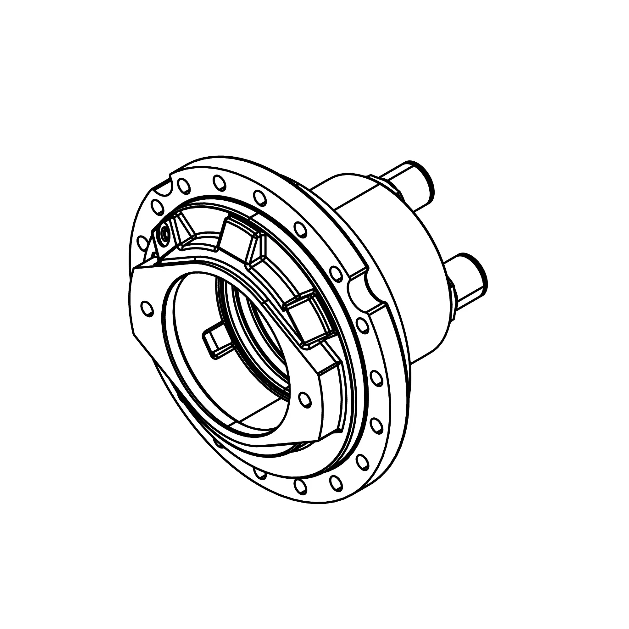John Deere Rear Wheel Hub - N306957
