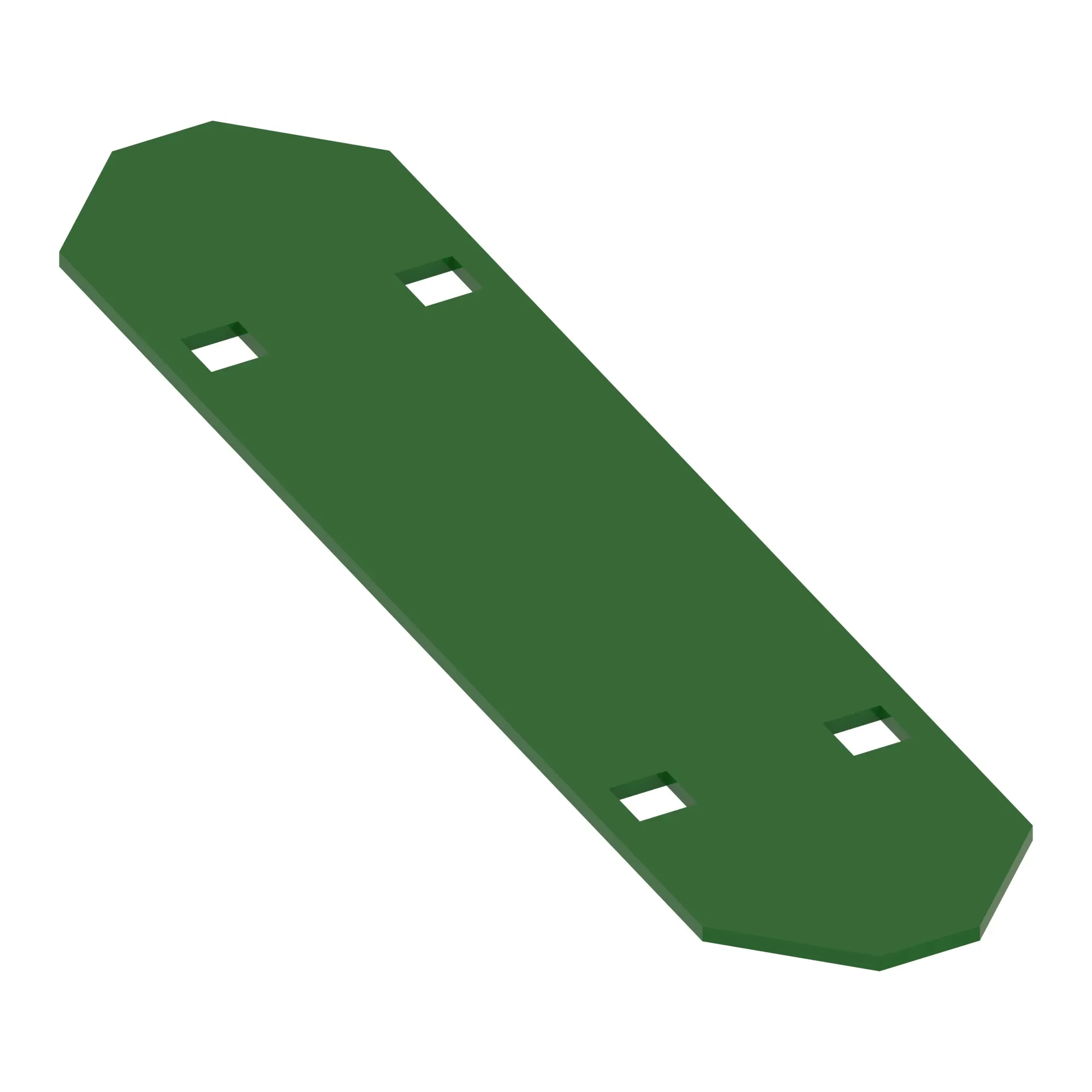 John Deere Connecting Hood Assembly Plate - N372386