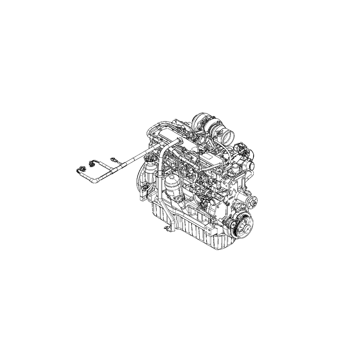 Engine, Complete Running Reman