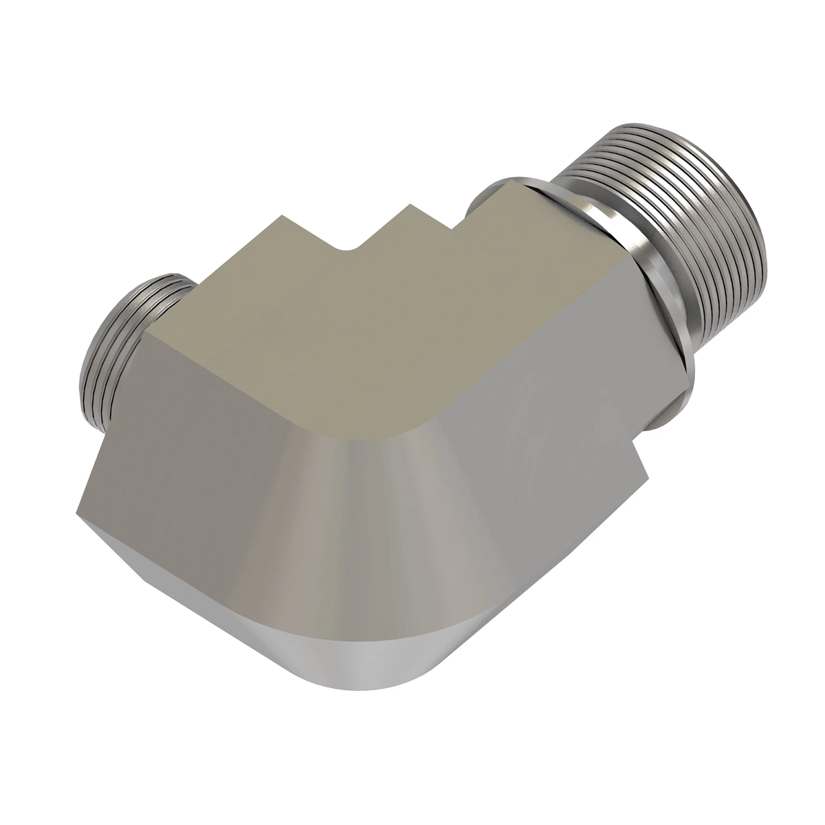 90 Deg Elbow, O-Ring FSF W/Met Hex