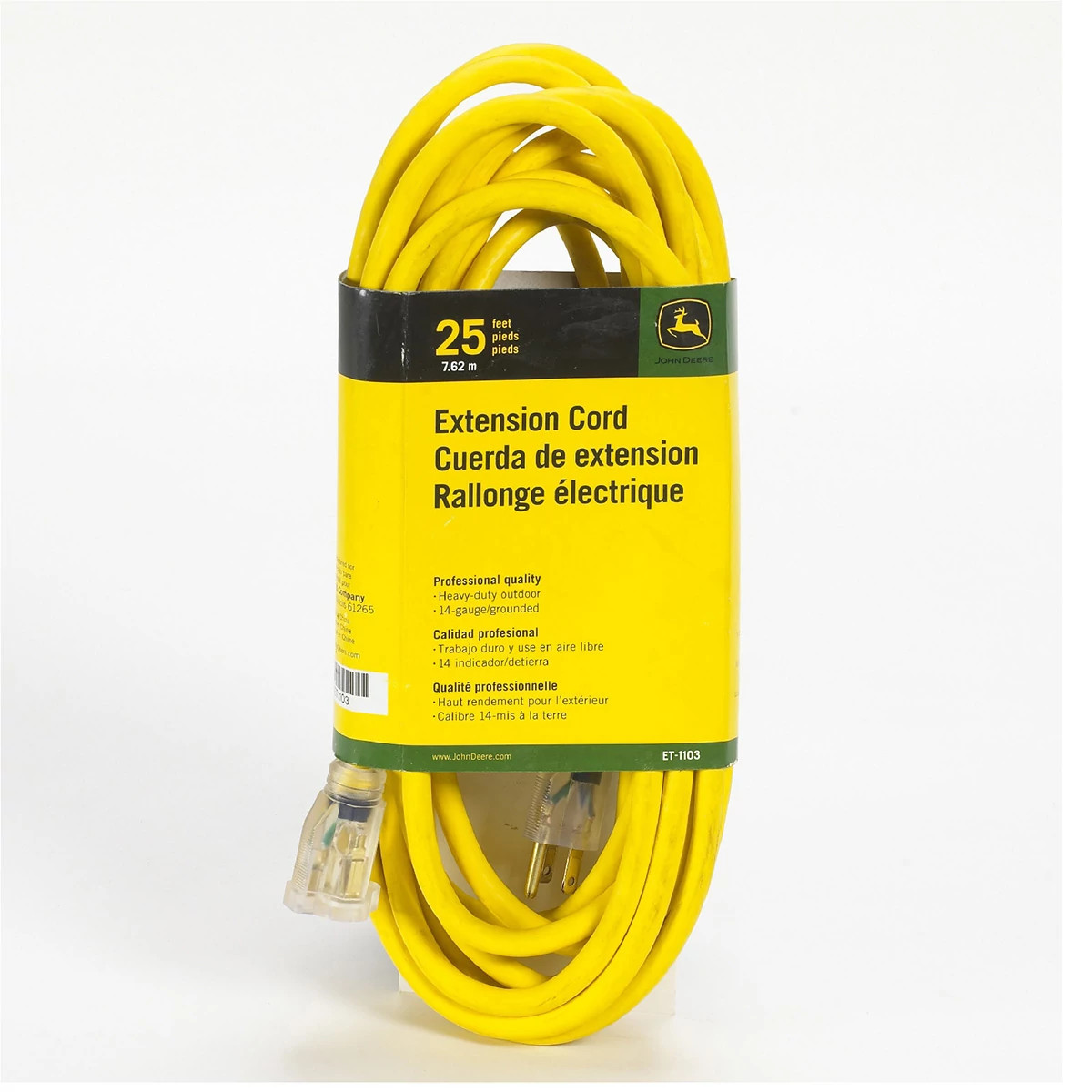 "25' Extension Cord - 14 Gauge (ET-1103-J)"
