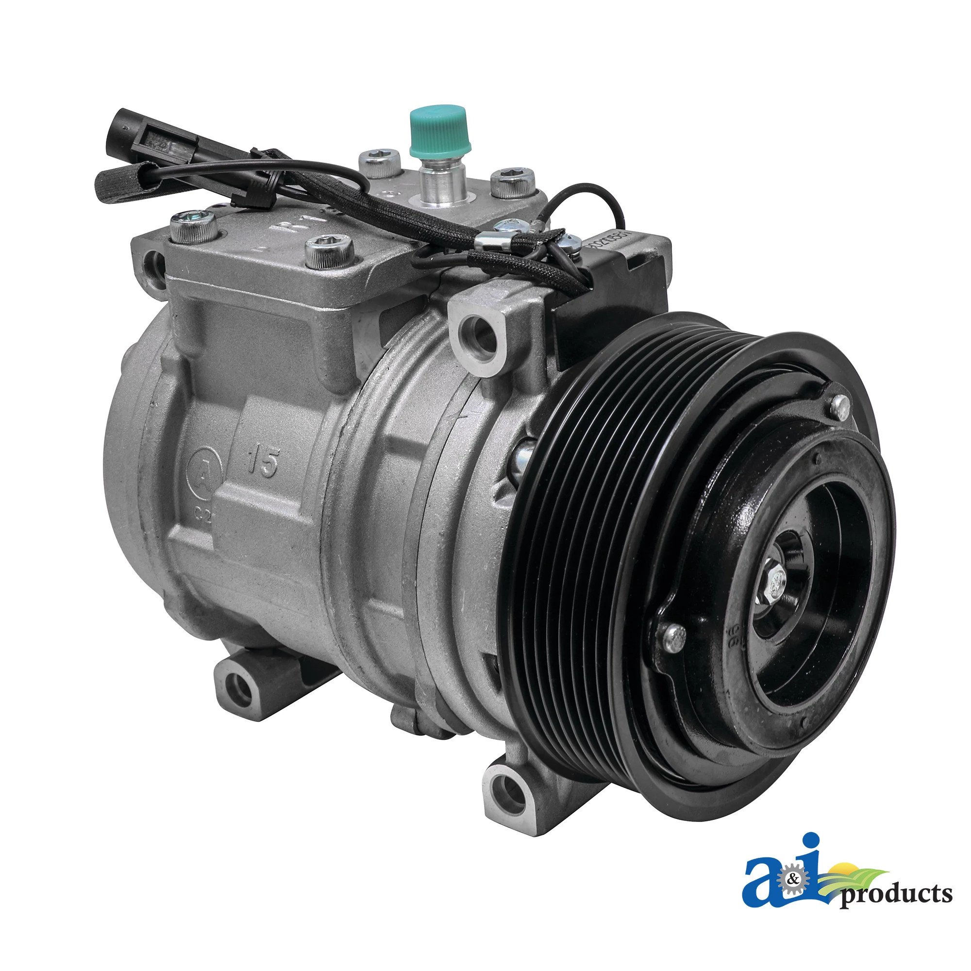 A&I Products Air Conditioner Compressor with Clutch, 12 Volt - A-AL155836