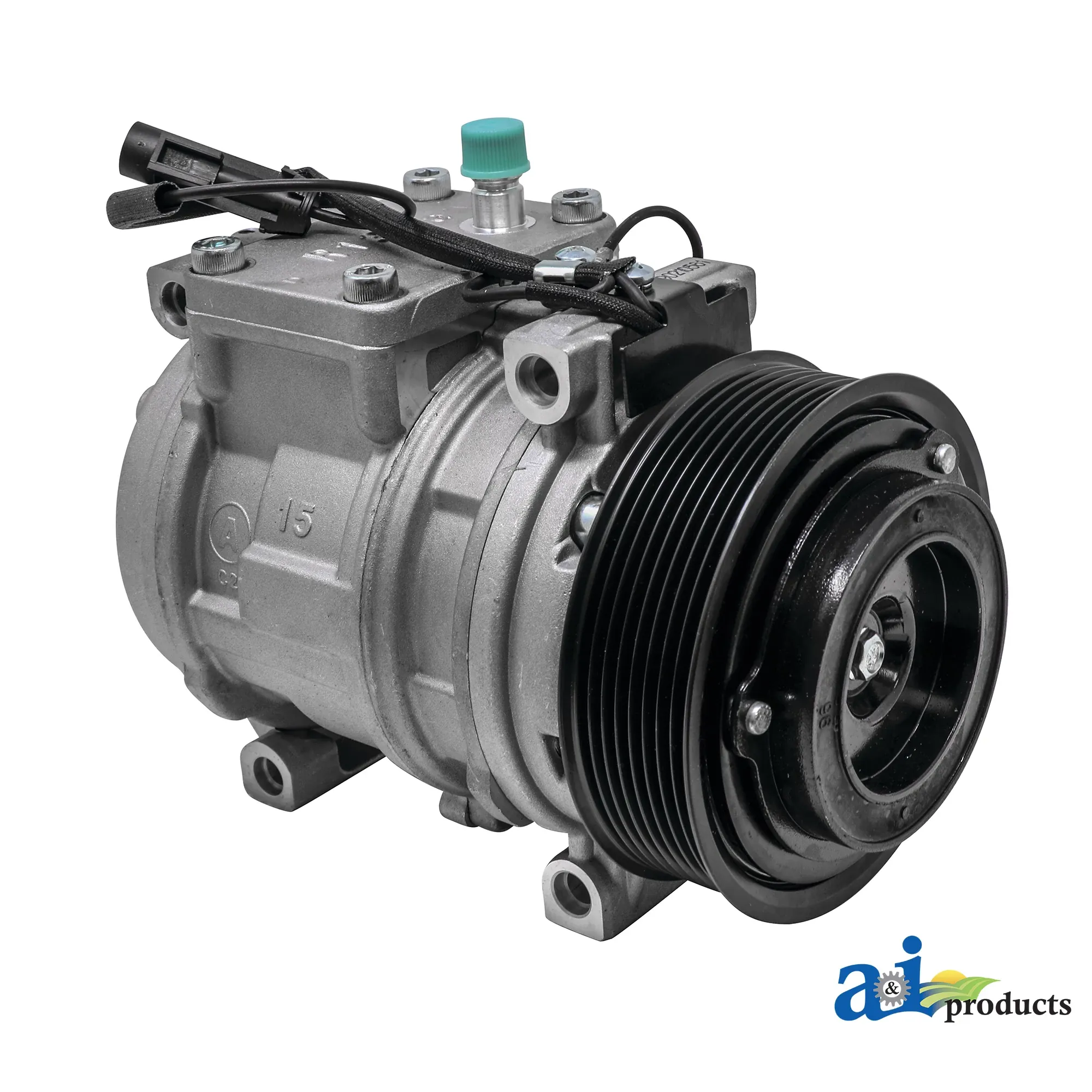 A&I Products Air Conditioner Compressor with Clutch, 12 Volt - A-AL155836