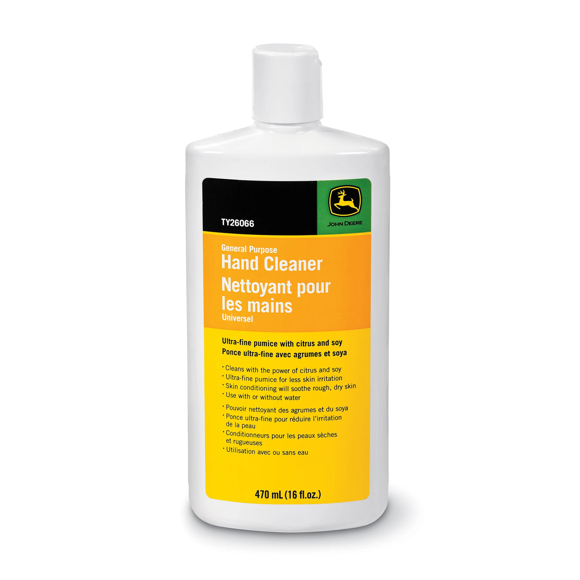 John Deere General Purpose Hand Cleaner with pumice, 473.18 ml (16 Fluid Oz) - TY26066