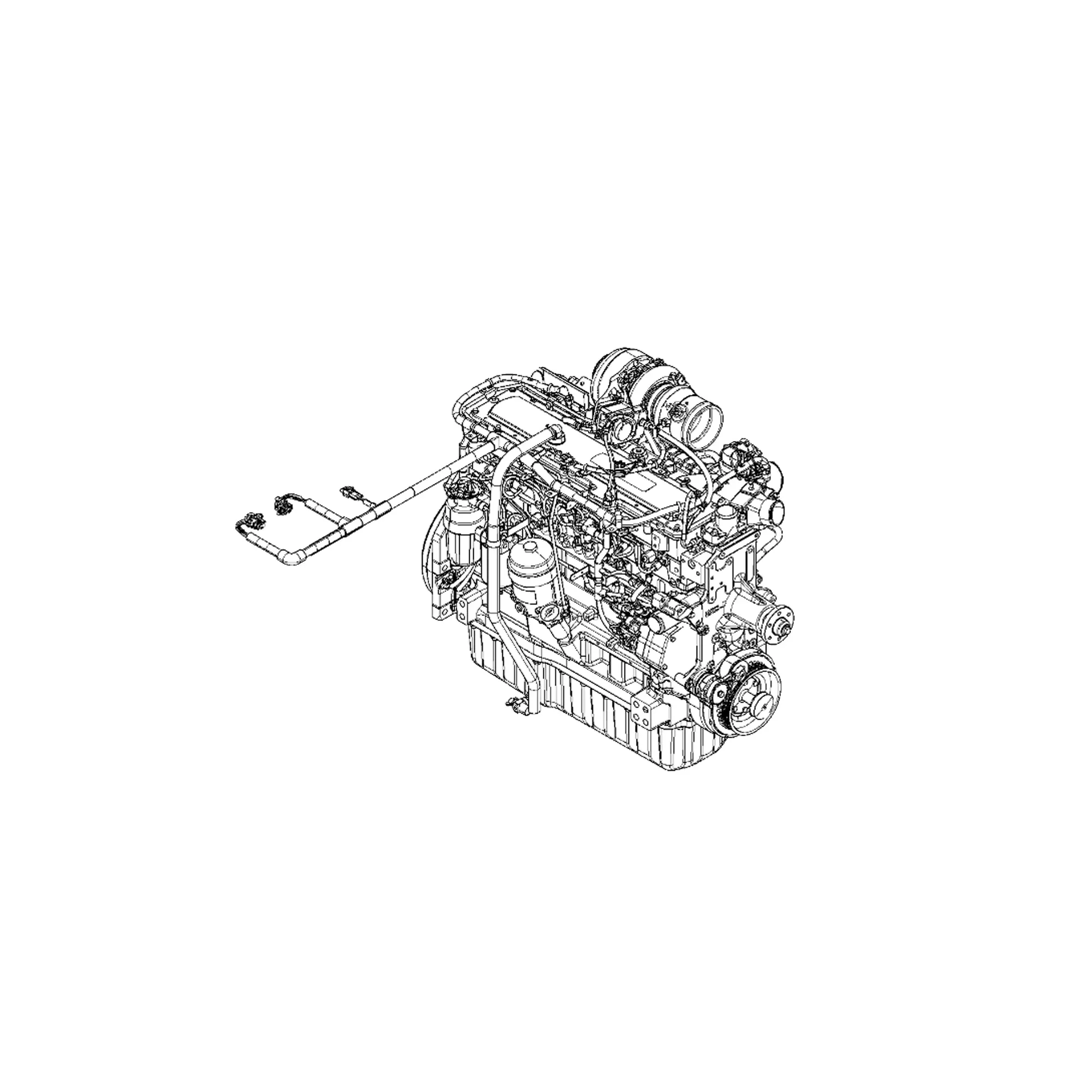 John Deere Reman REMAN Diesel Engine - SE501696