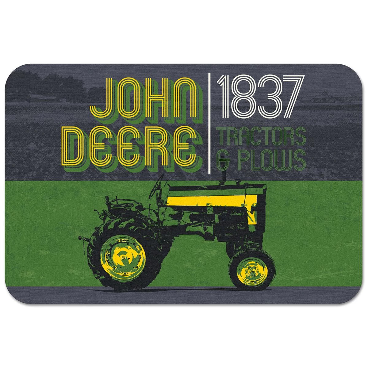 "1837 Tractor Welcome Mat"