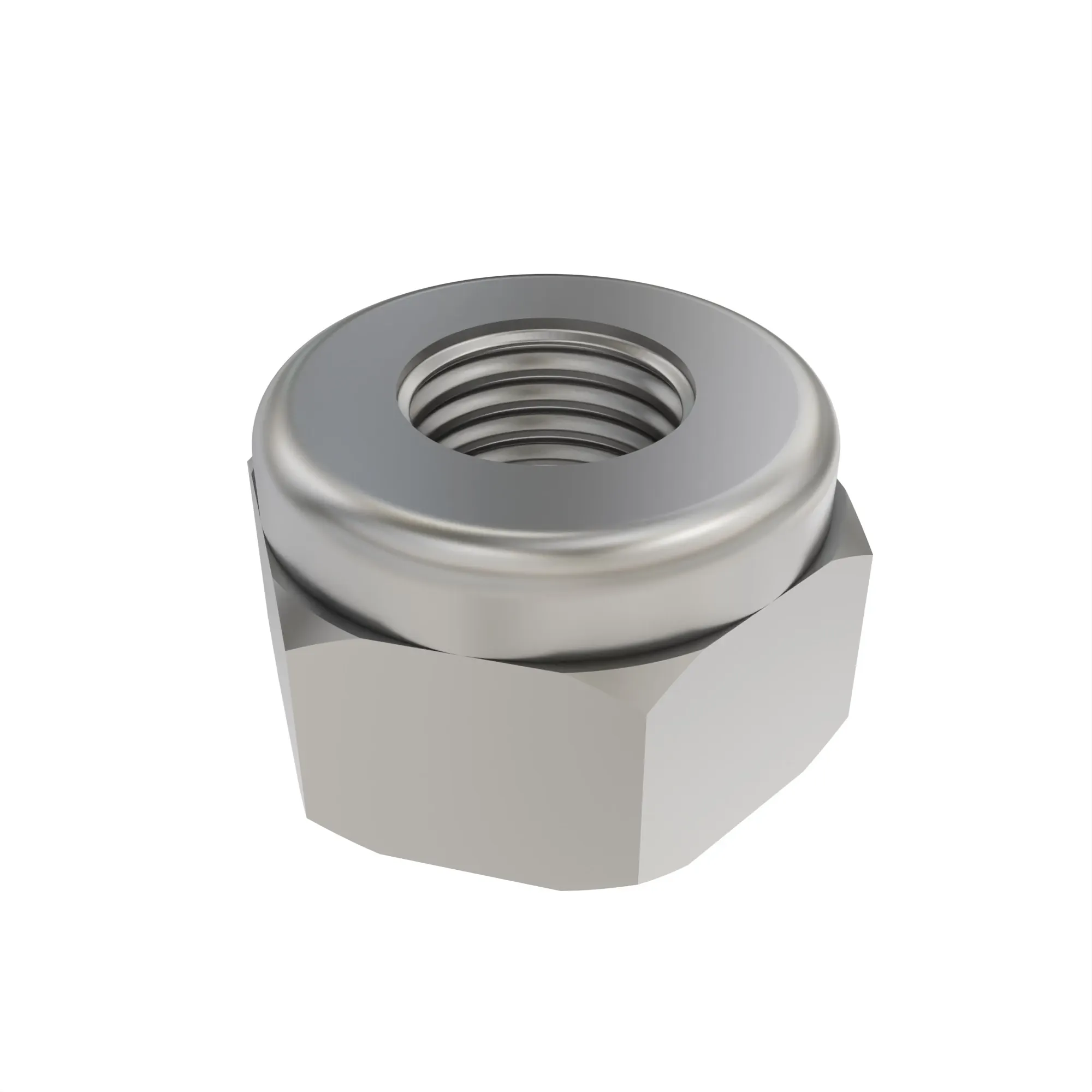 John Deere Hexagonal Lock Nut, 4.826 mm (0.19") - N203905