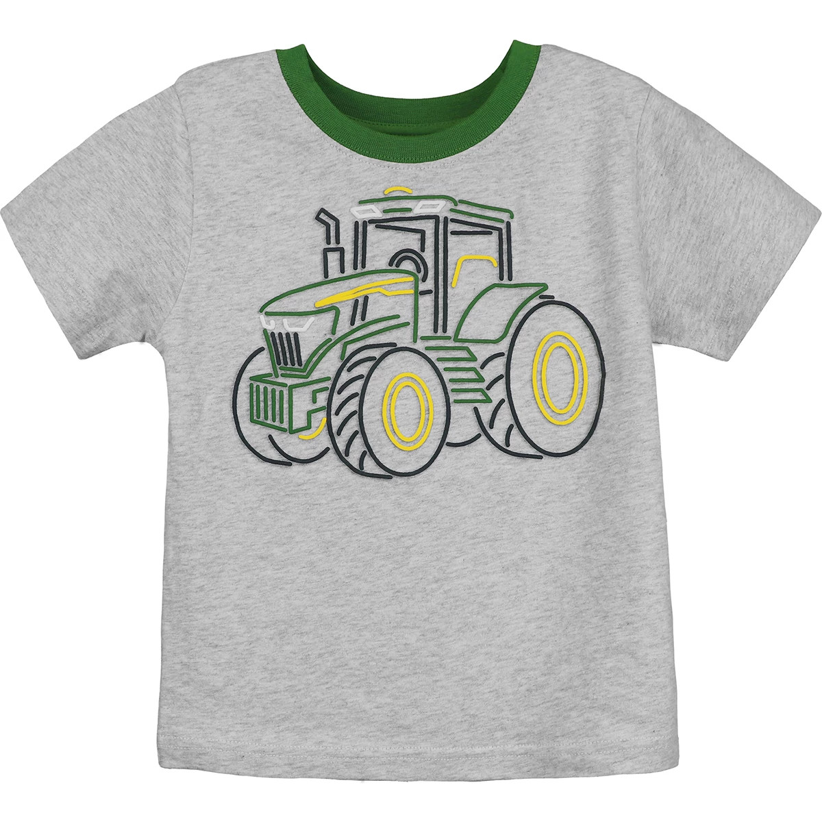 Toddler Outlined Tractor T-Shirt
