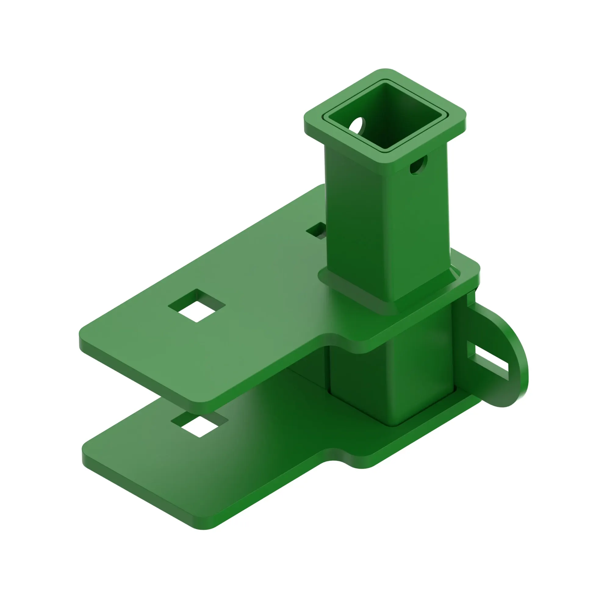 BRACKET, REAR UP STOP, RH RECIEVER