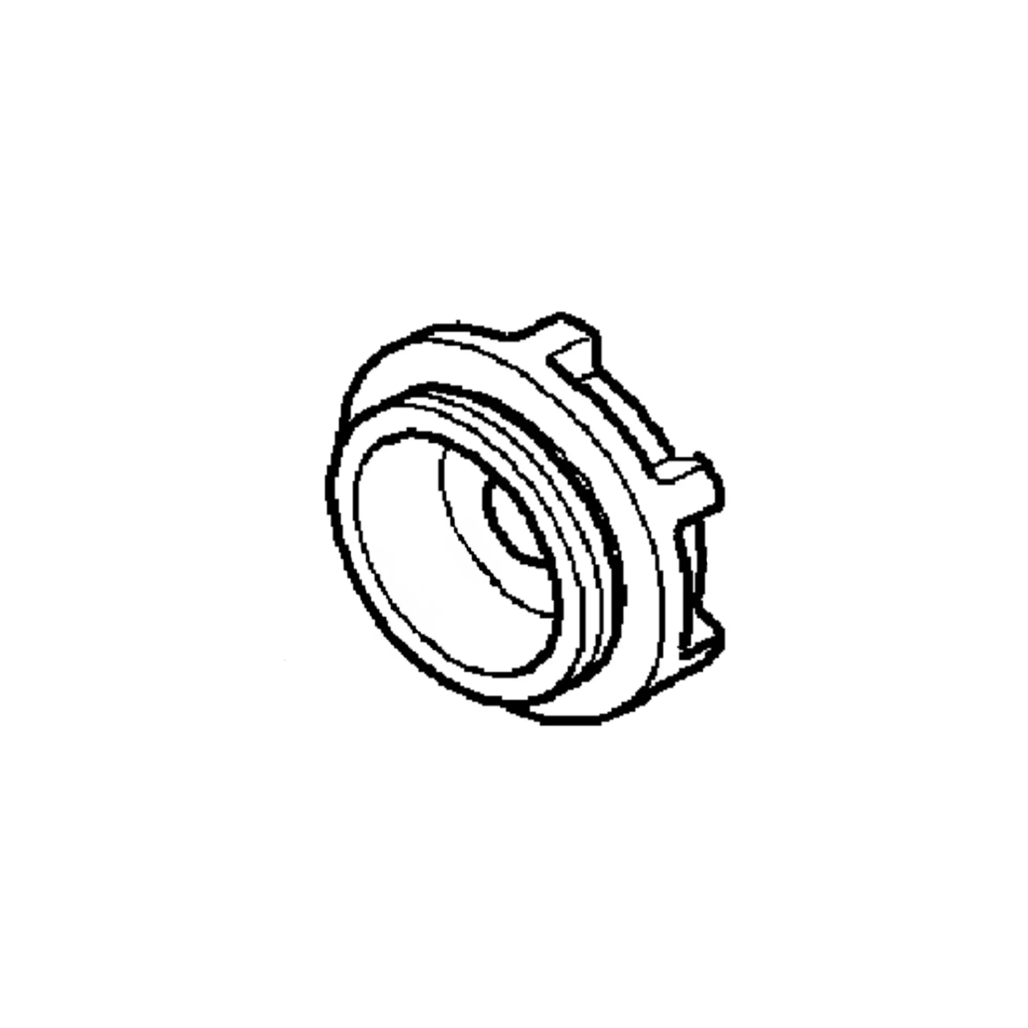 John Deere Brake Cylinder End Cover - F067371