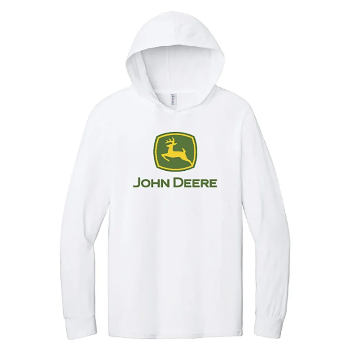 Ag Logo Long Sleeved Hooded Shirt