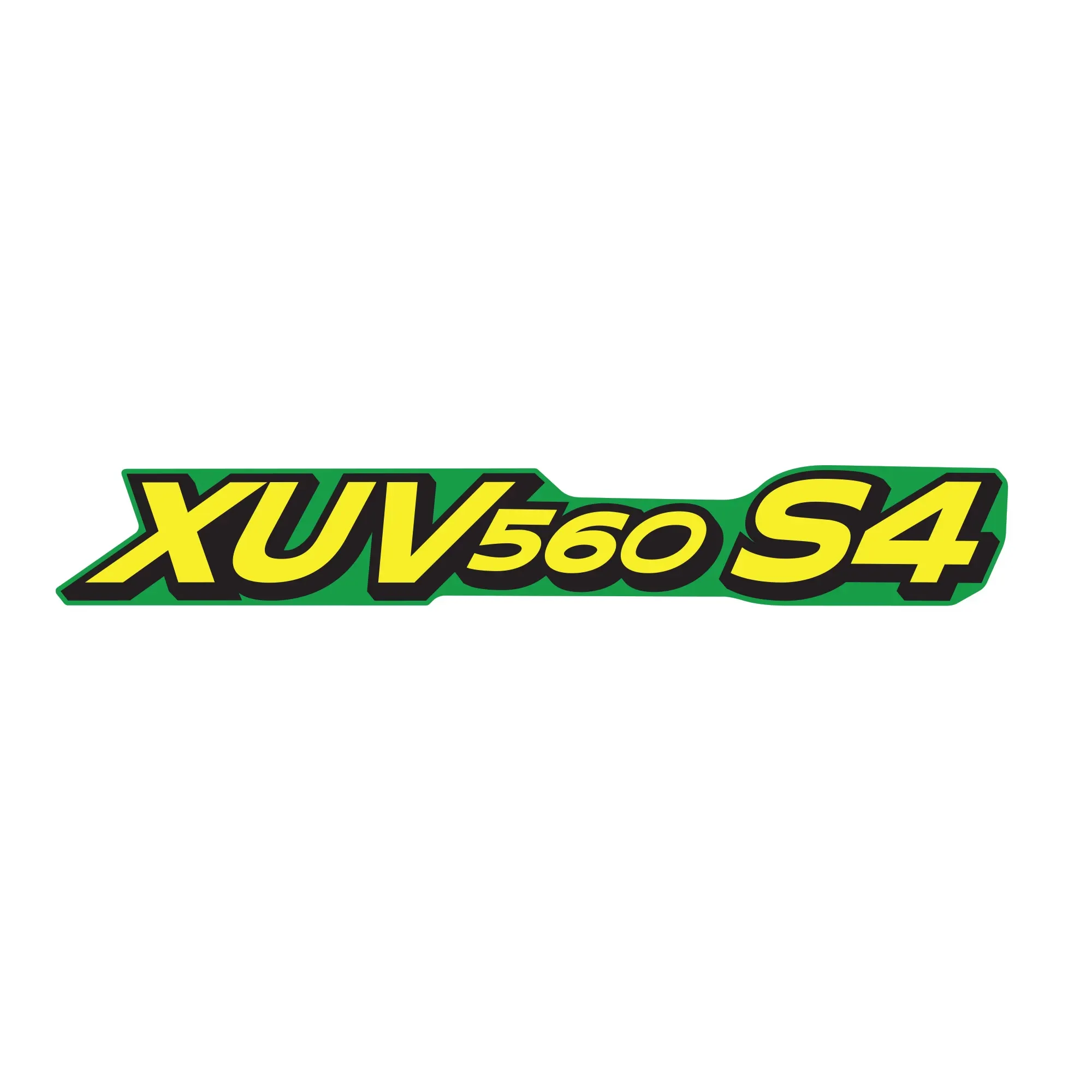 John Deere XUV560S4 Model Label, Hood Green - M176231