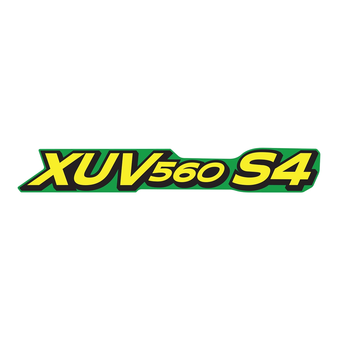 Label, Model XUV560S4 Hood-Green