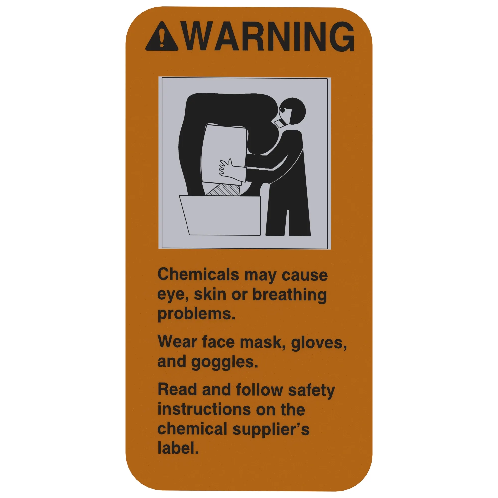 John Deere Safety Sign, Warning, English - A54616