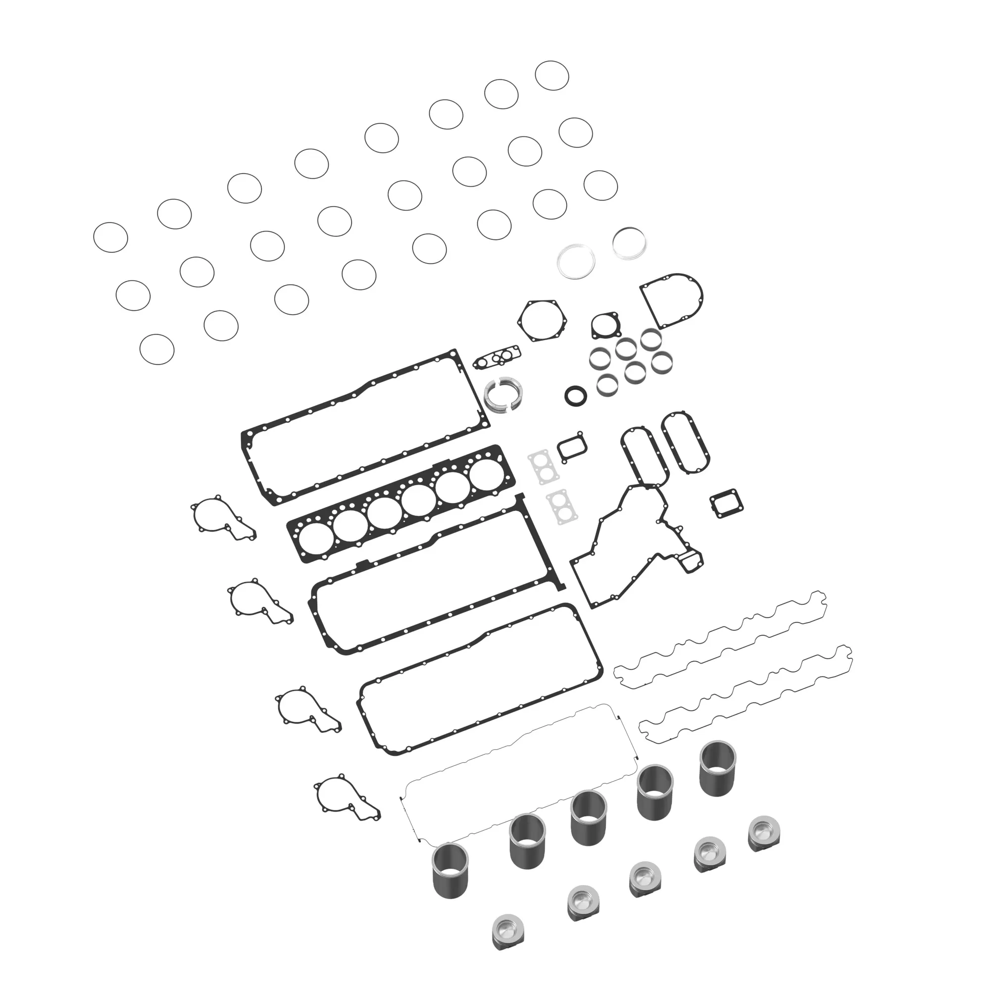 John Deere Engine Overhaul Kit - DZ114647