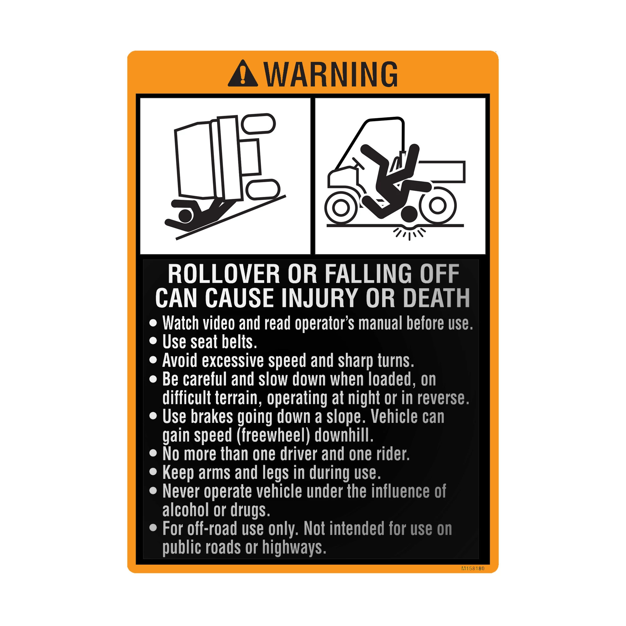 LABEL, WARNING
