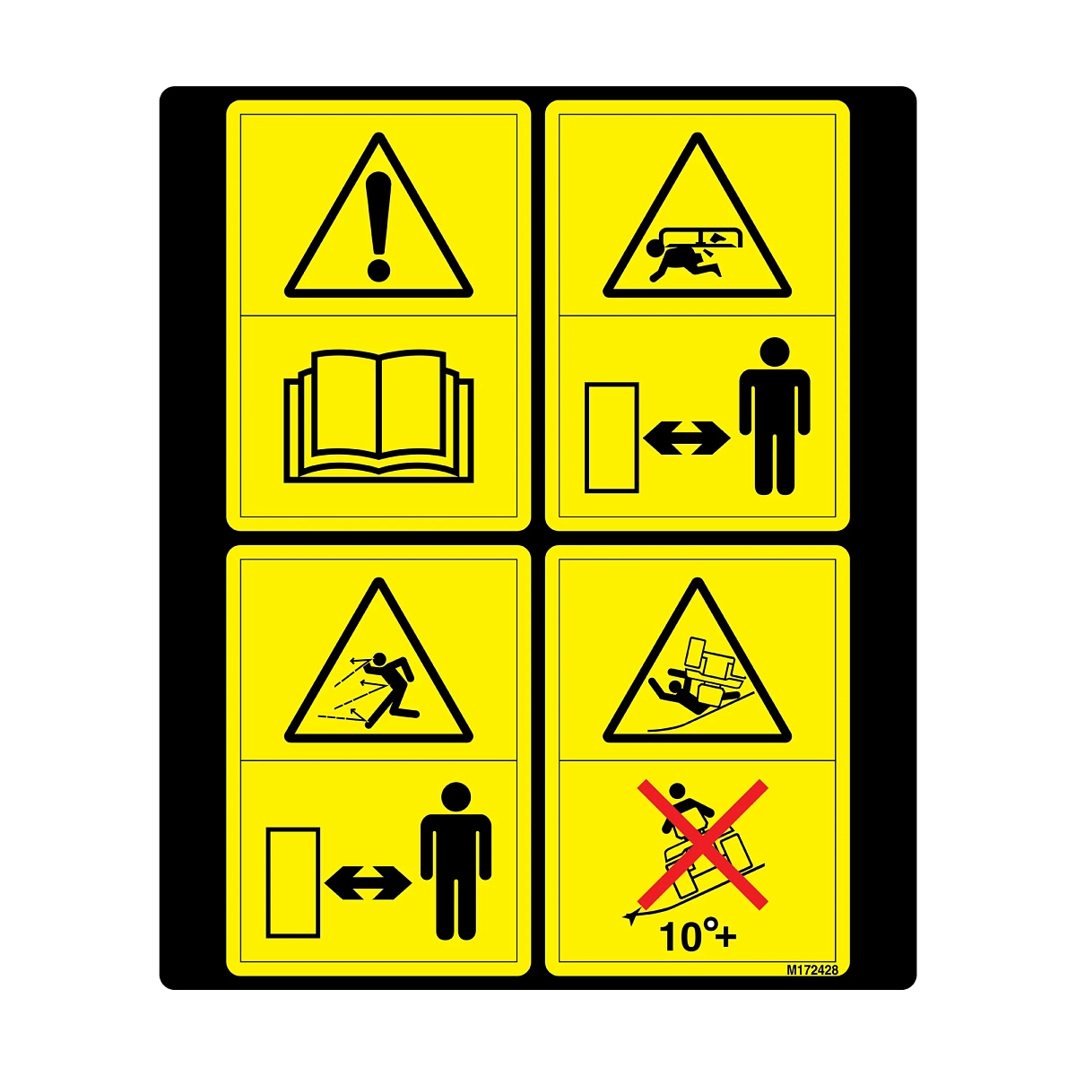 Label, Danger/Warning/Caution Z5, E