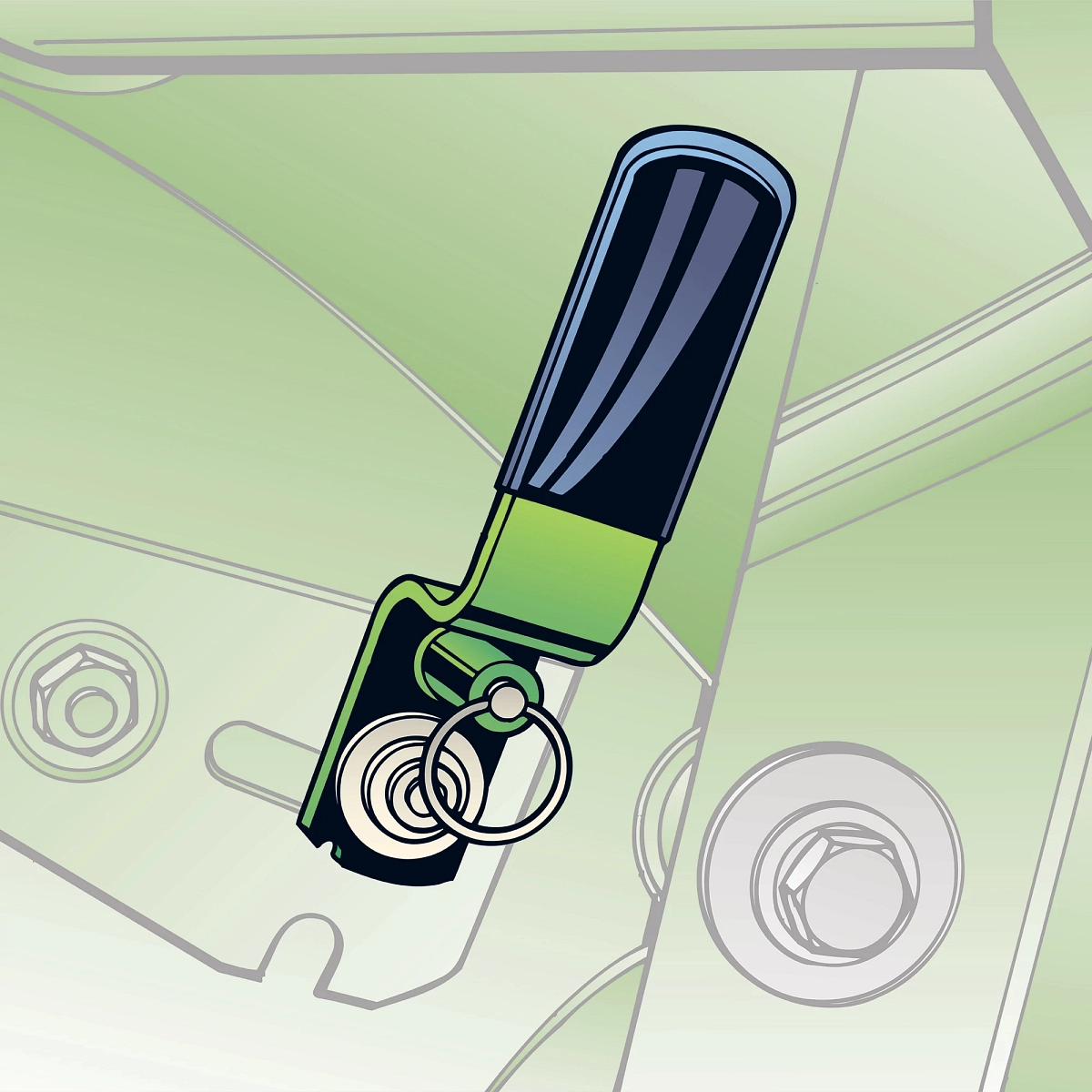 John Deere Feeder House Drum Stop Kit - AH210753