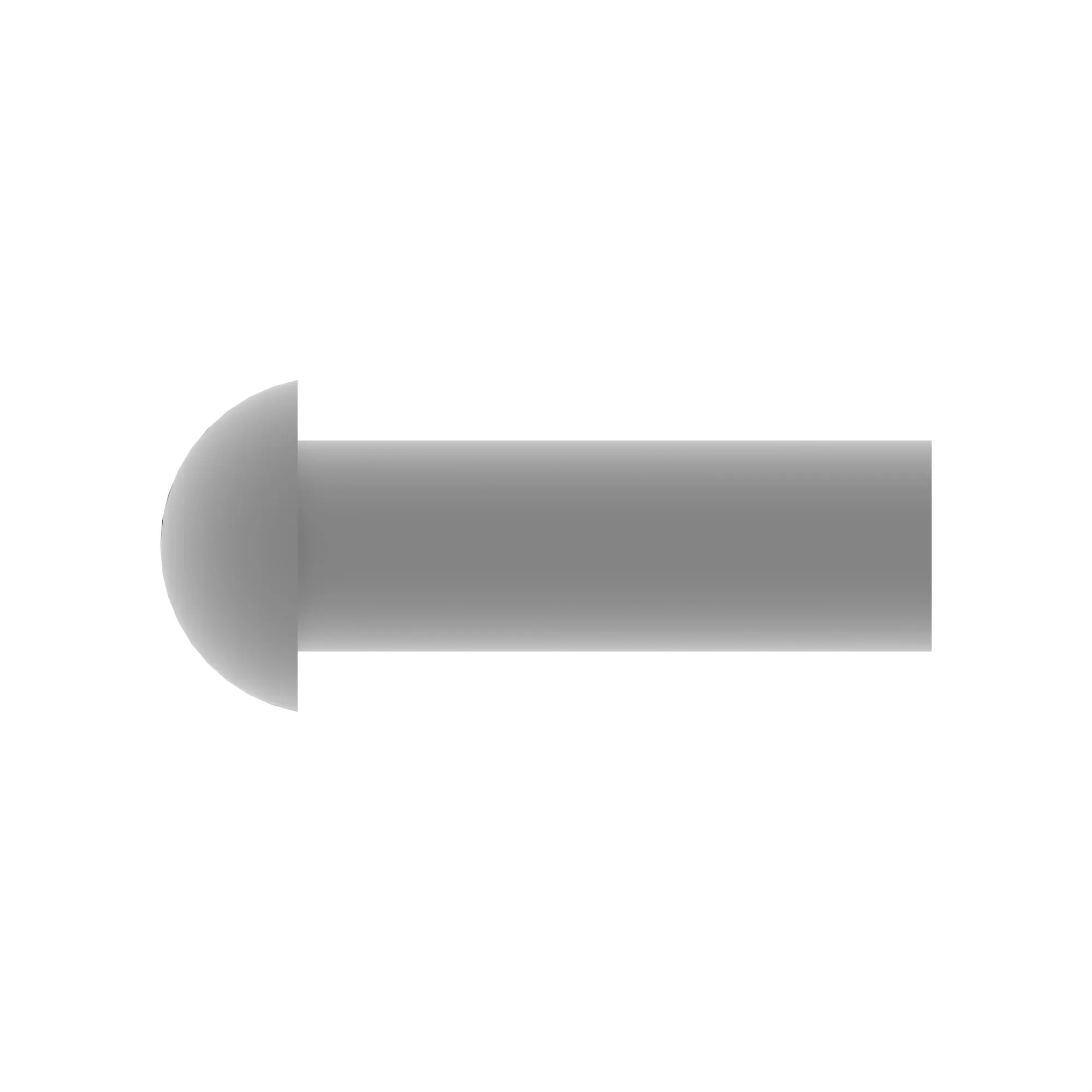 RIVET, SOLID, BUTTON HEAD