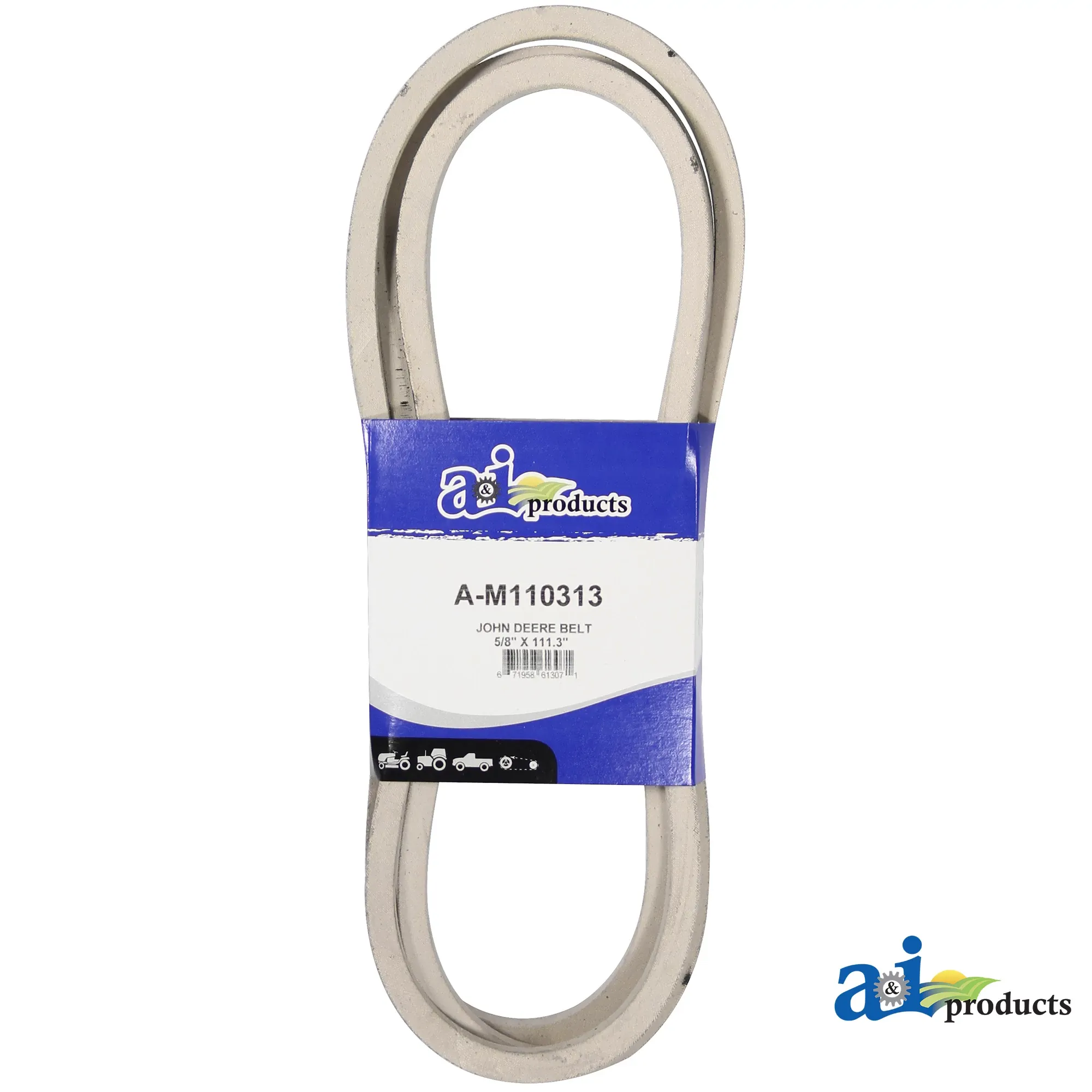 A&I Products Mower Deck Drive V-Belt, Effective Length 2829 mm (111.4 inch) - A-M110313