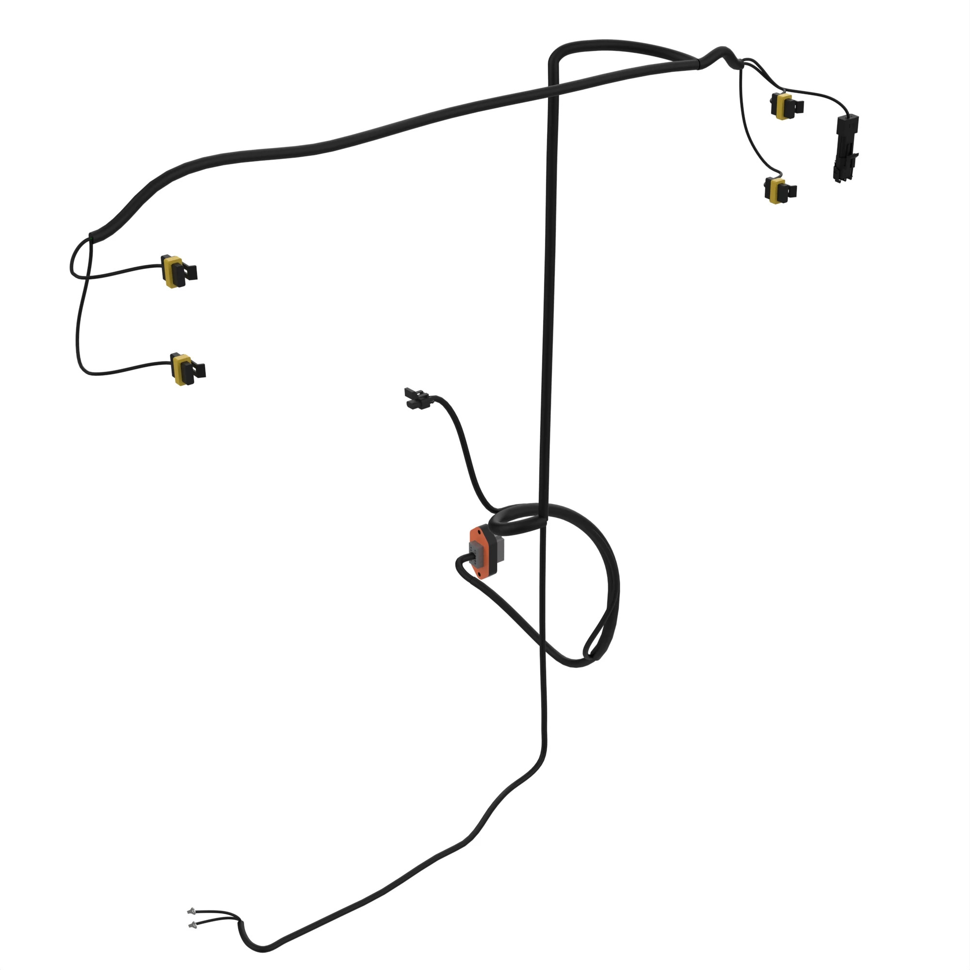 HARNESS, REAR FRM TIER 3 444J, 544J