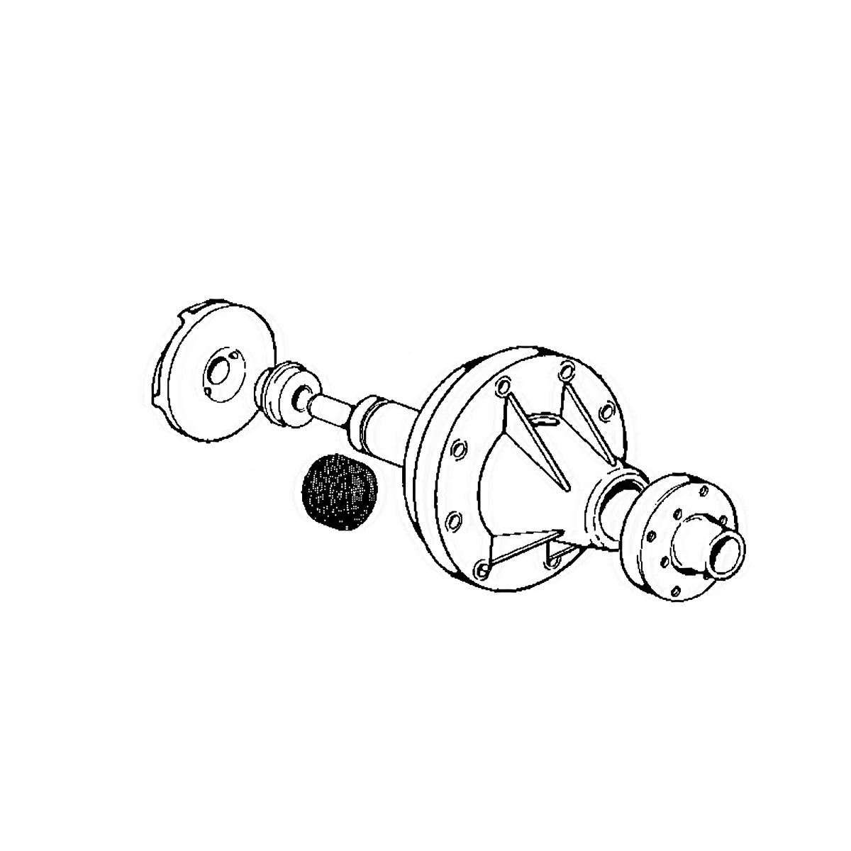 Pump, Water, Rotating Assembly