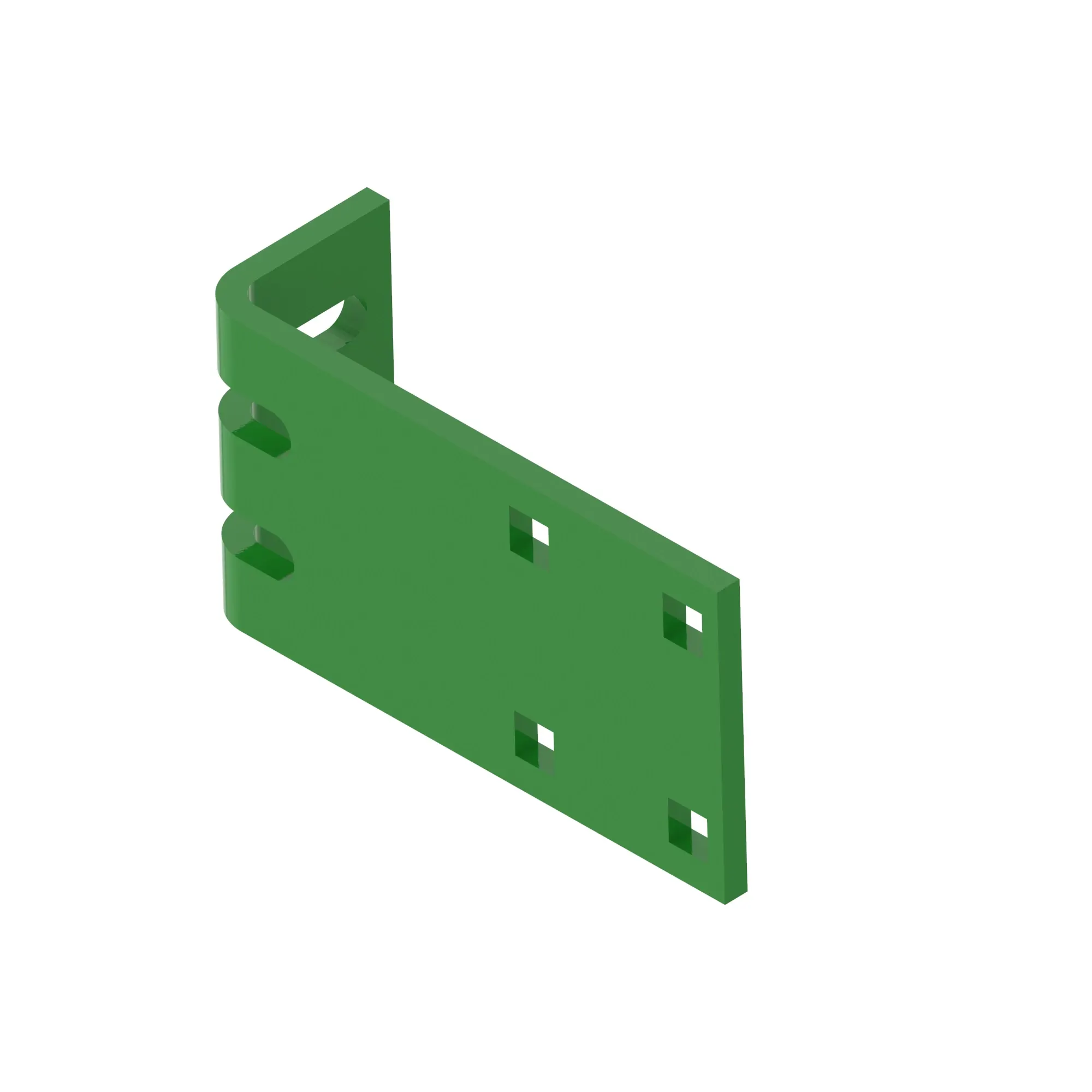 John Deere Disk Fertilizer Tube Mounting Bracket - A48730