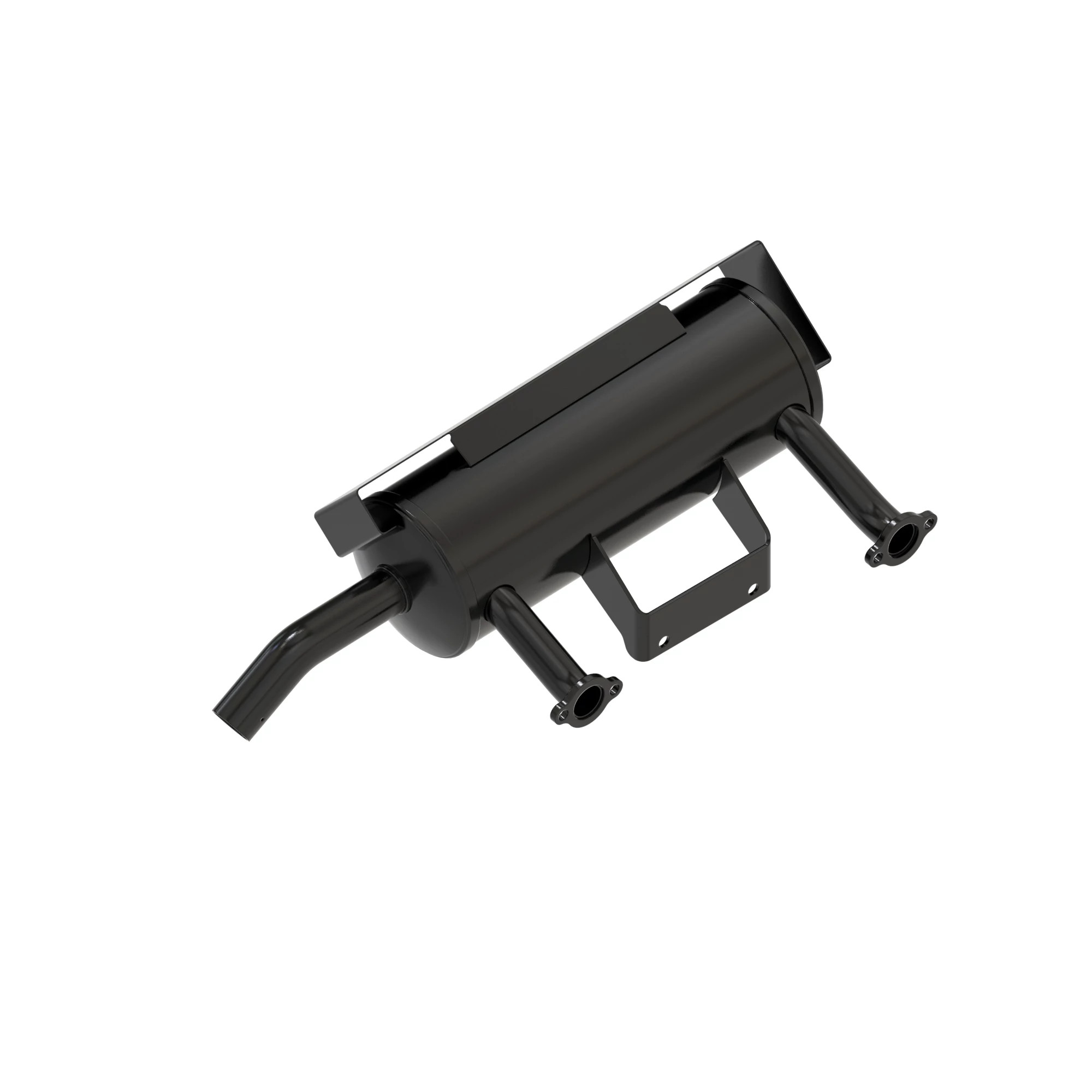 John Deere Non-Aspirated Round Shaped Muffler - AM138509