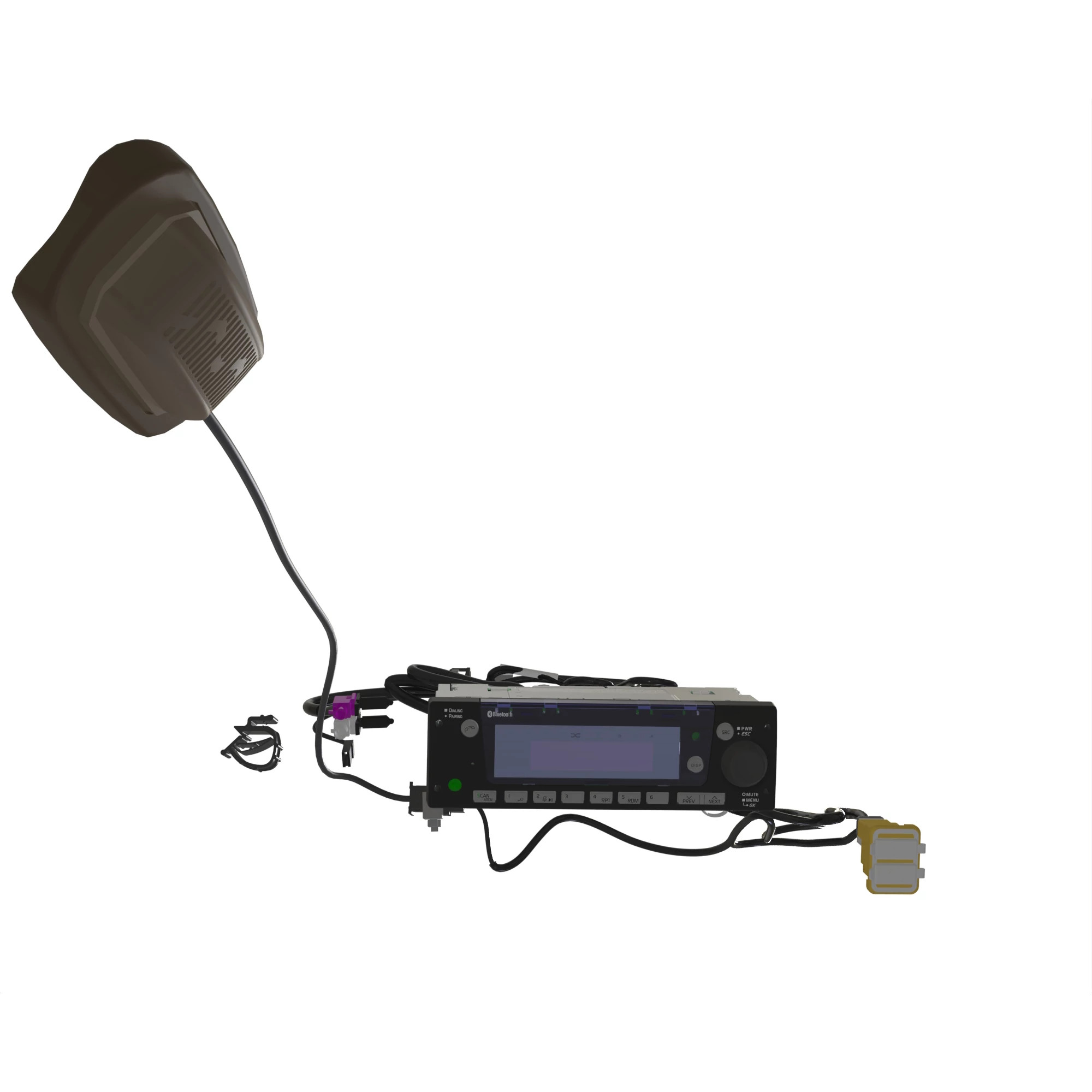 RADIO KIT, AM/FM, WITH BLUETOOTH, D