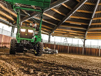 Field - 3038E with loader, Nimble performer