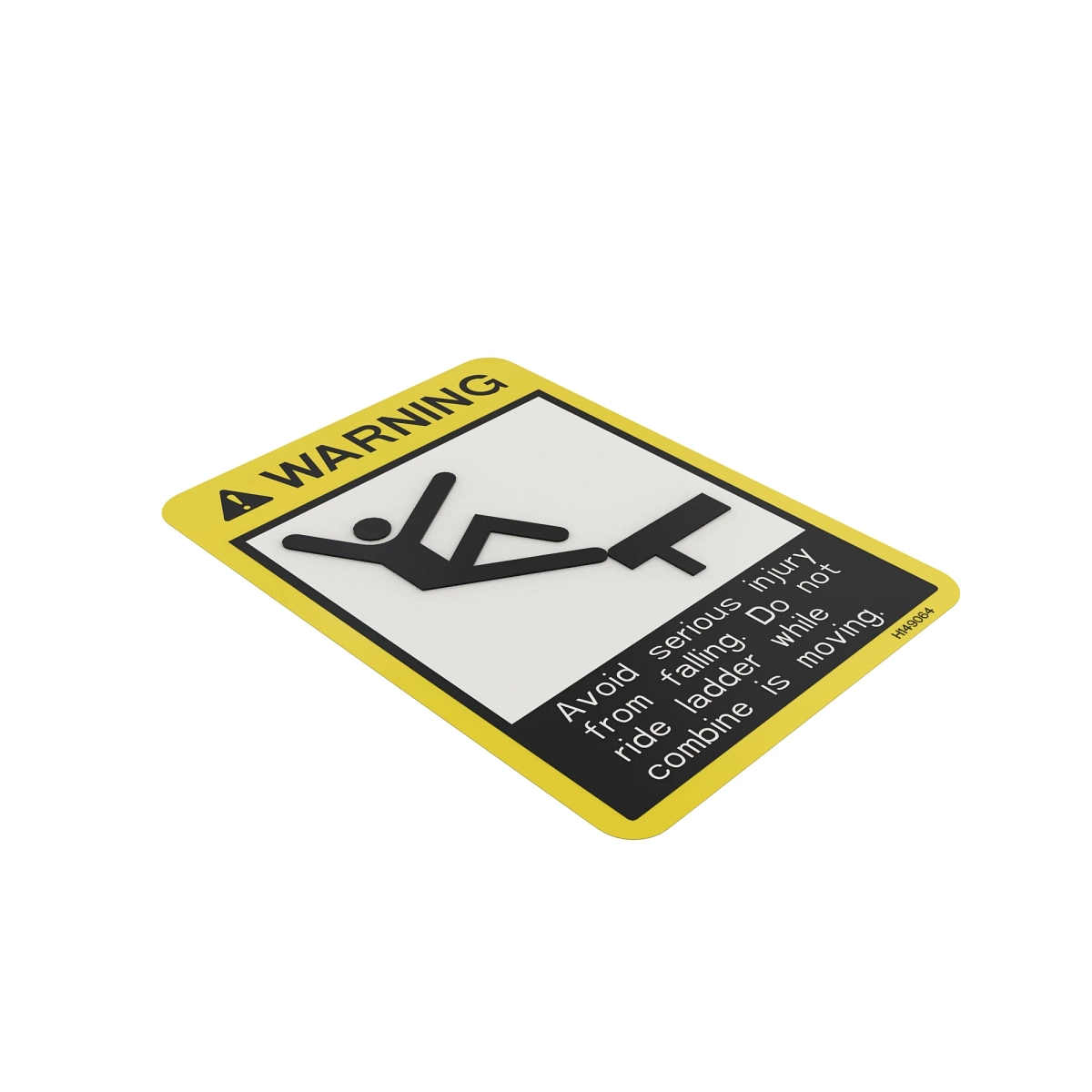 John Deere Label, Warning, Ladder - H149064