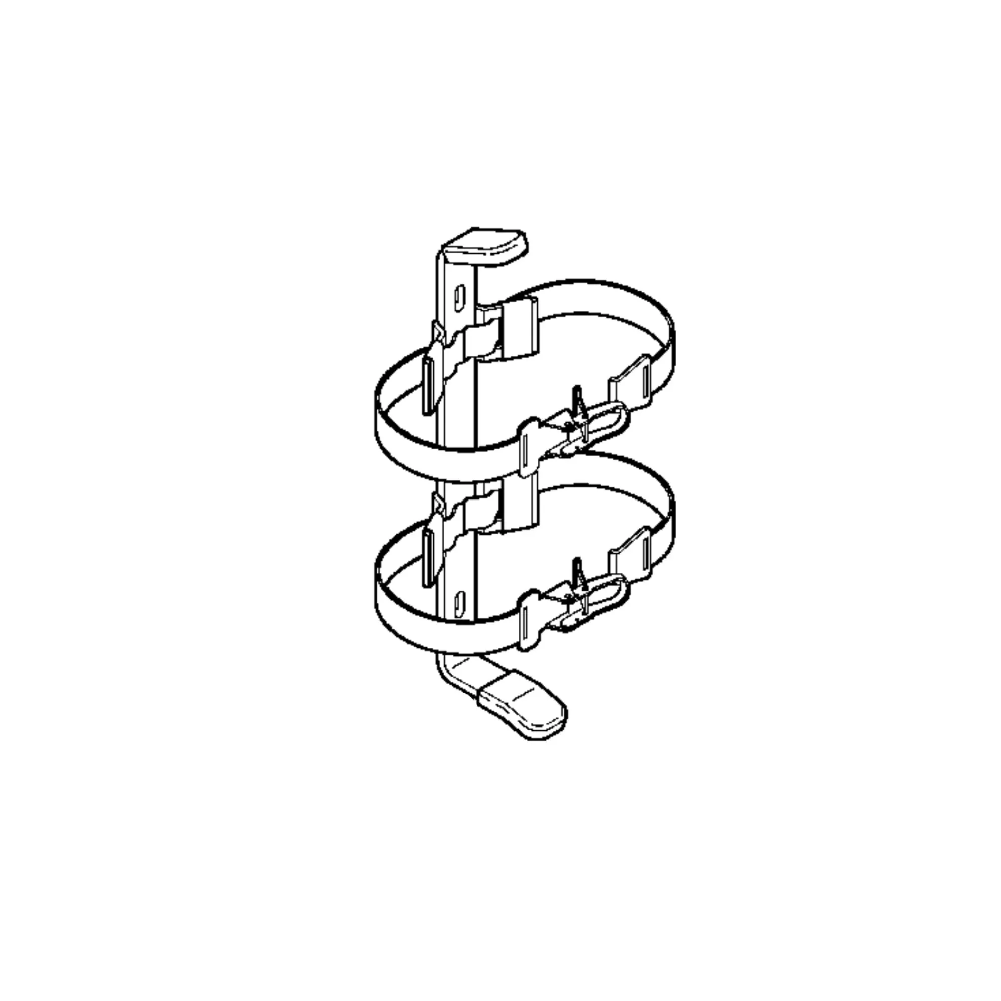 John Deere Fire Extinguisher Support - AZ100238