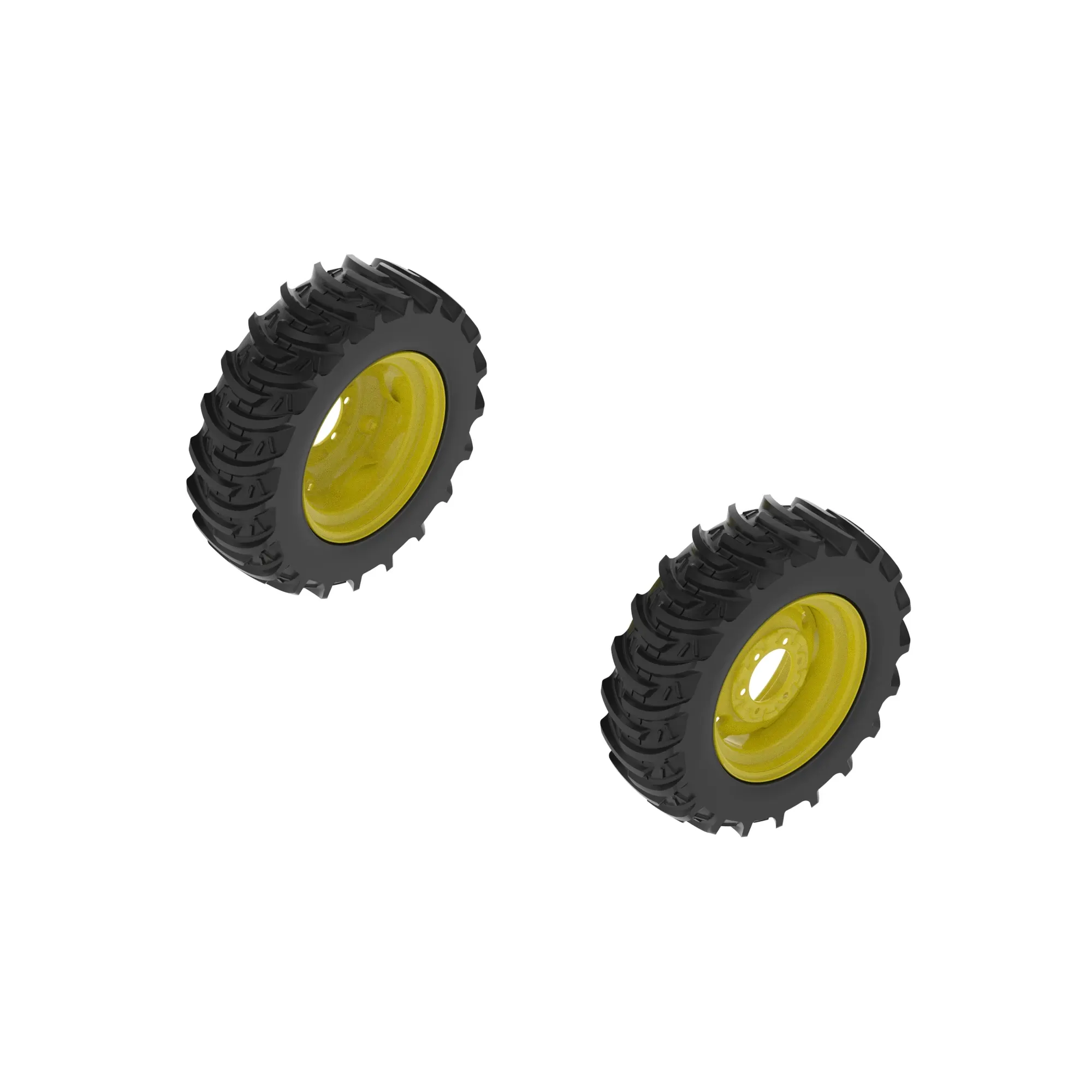 TIRE AND WHEEL ASSEMBLY, W&T, 27X8.