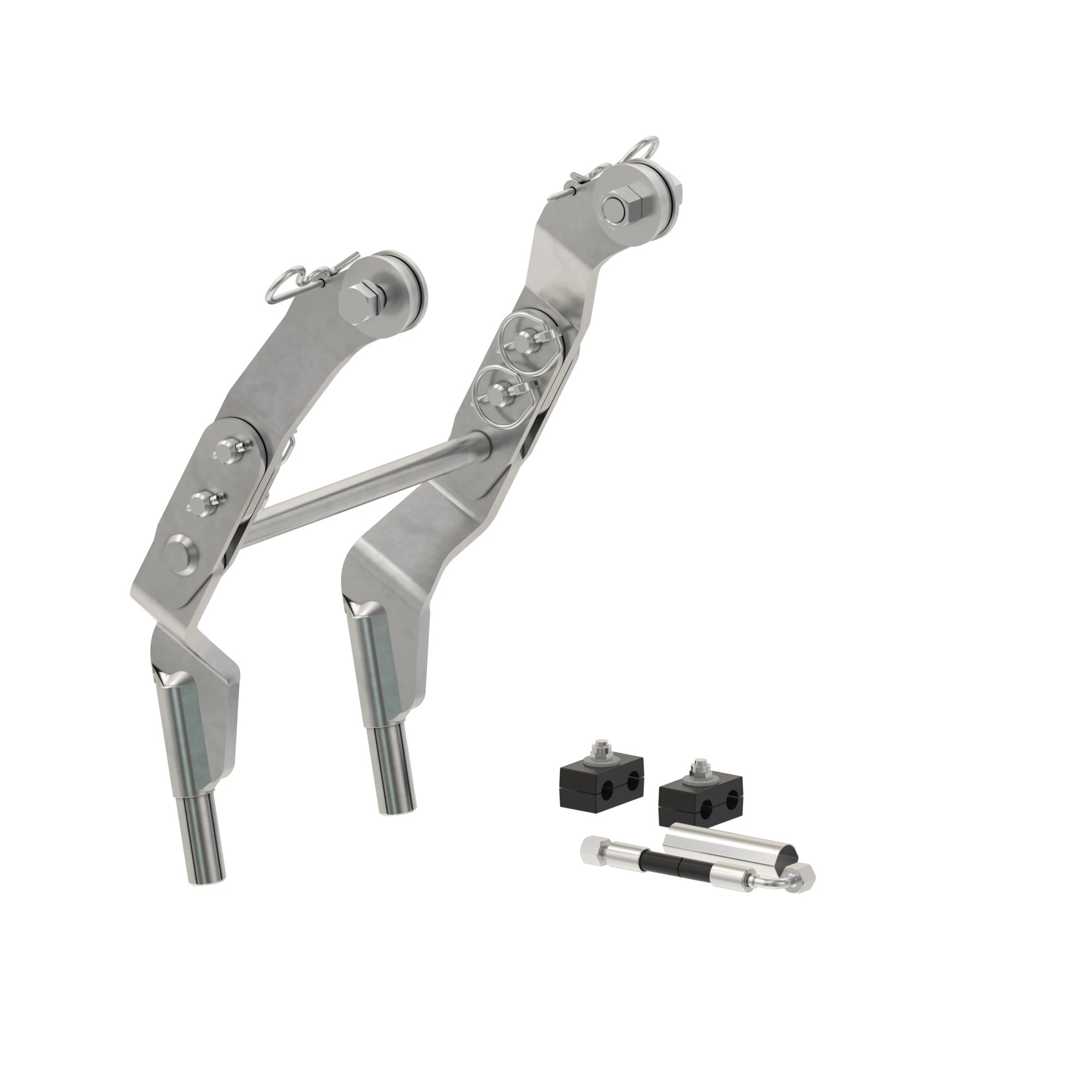 ⚙️ LVB26115: Kit de enganche compatible con cortacésped John Deer